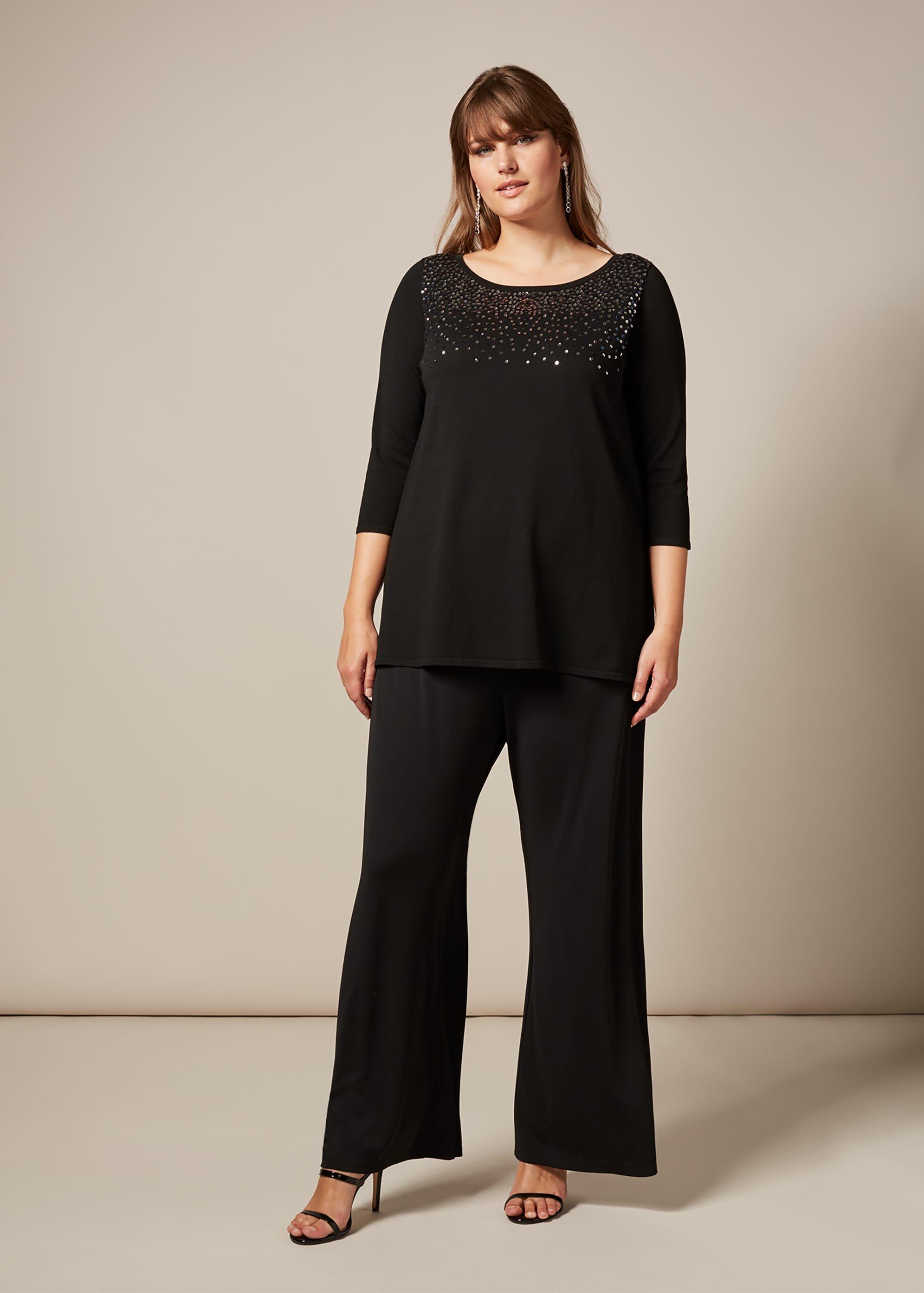 Elly Sequin Knit Top