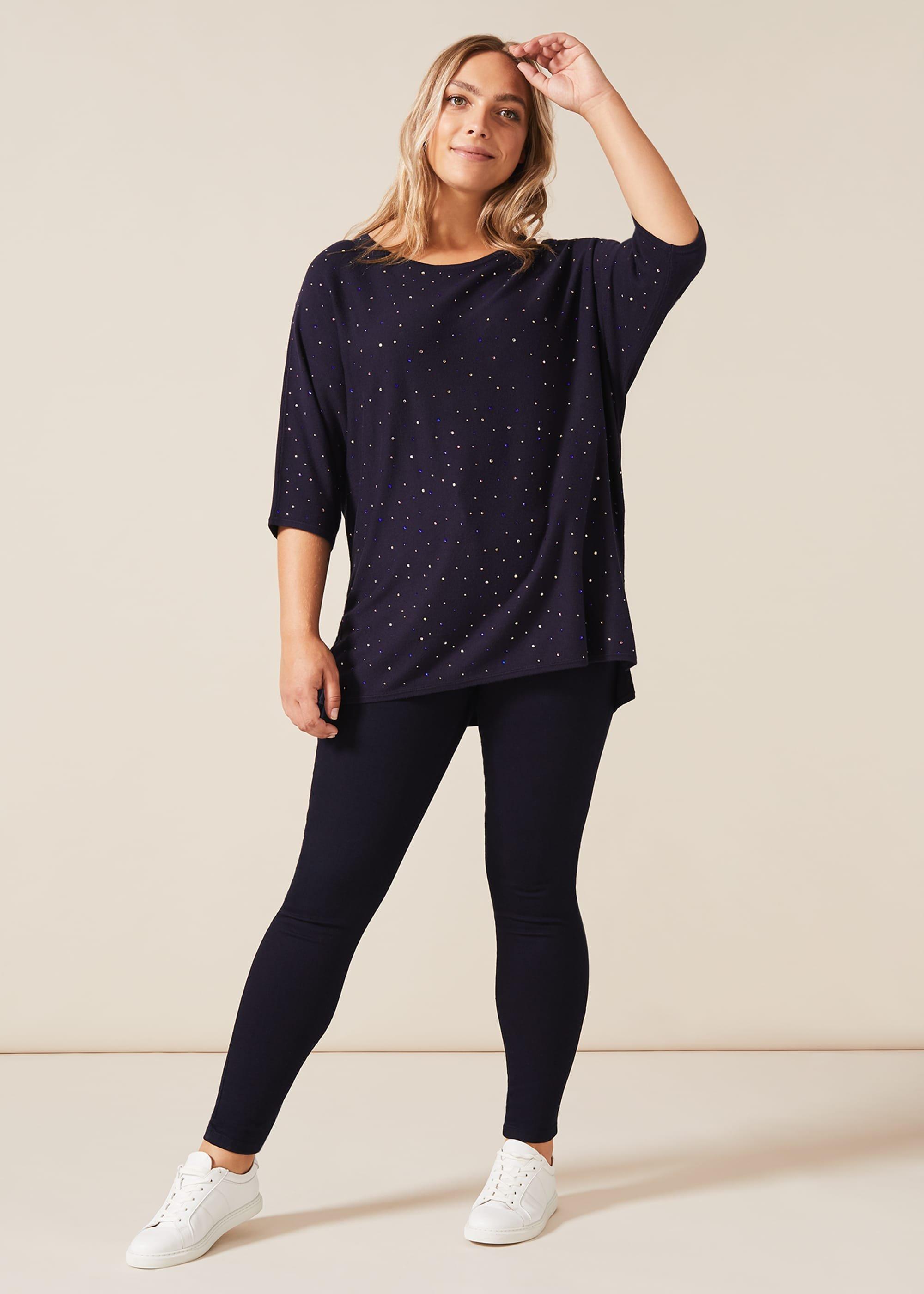 Erin Stud Knit Top