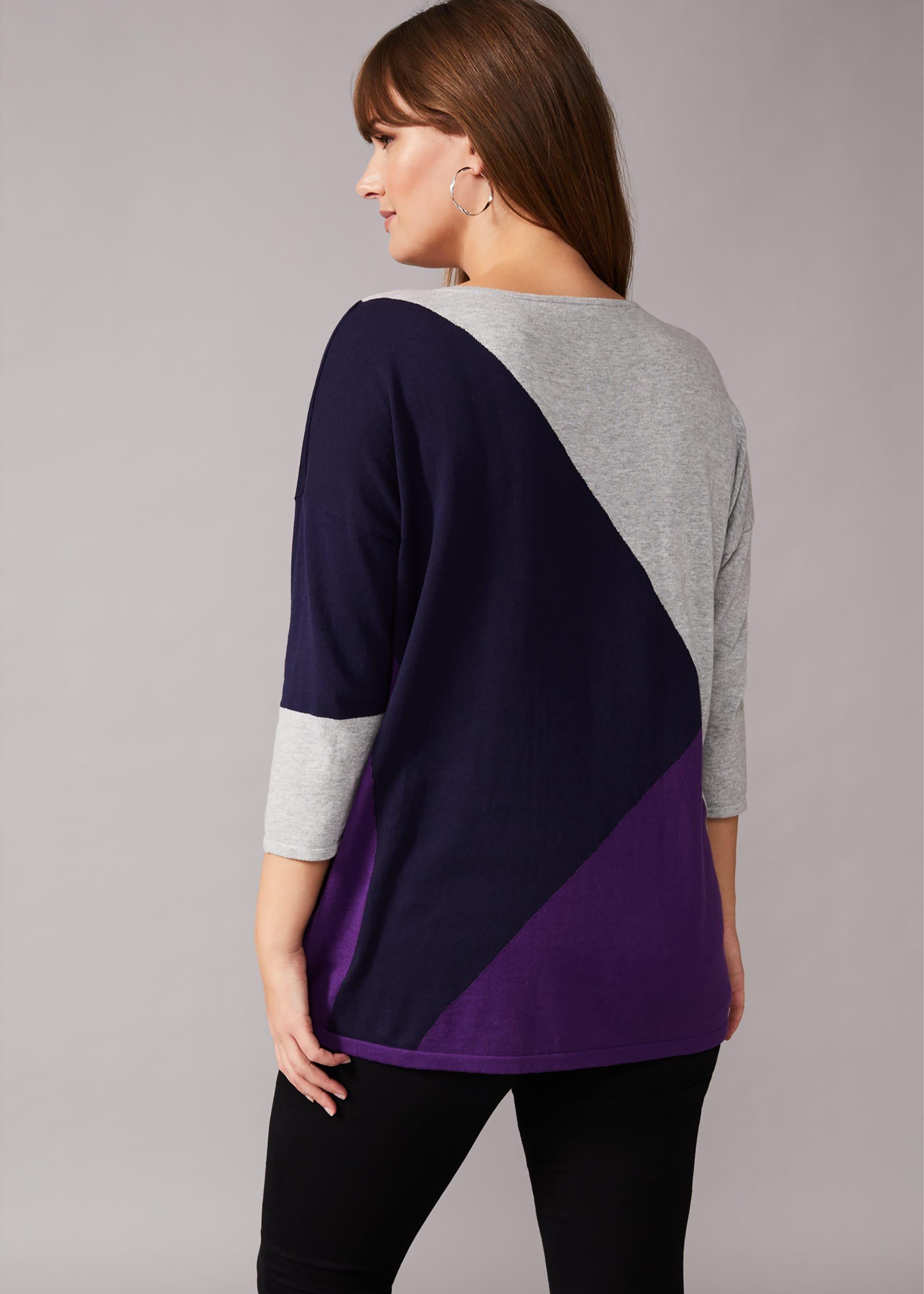 Kitty Colourblock Knit Top