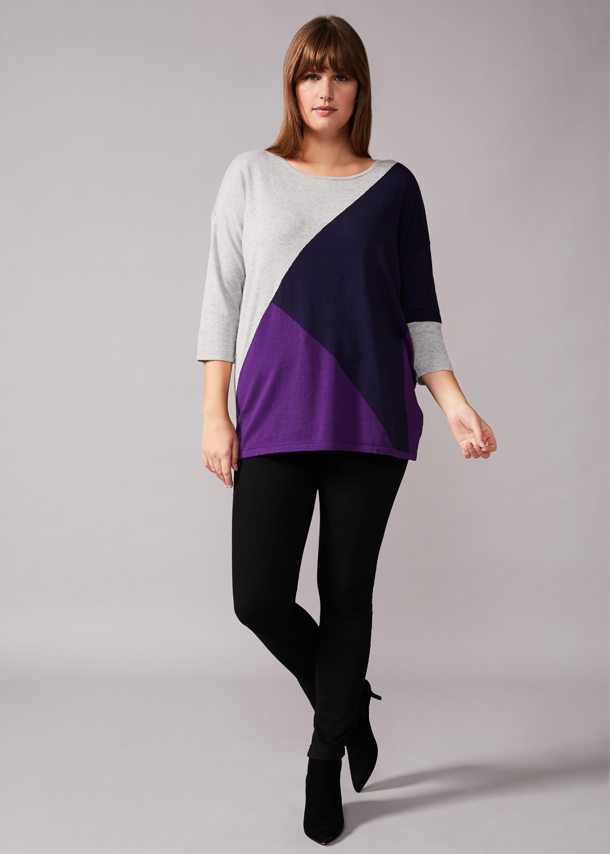 Kitty Colourblock Knit Top