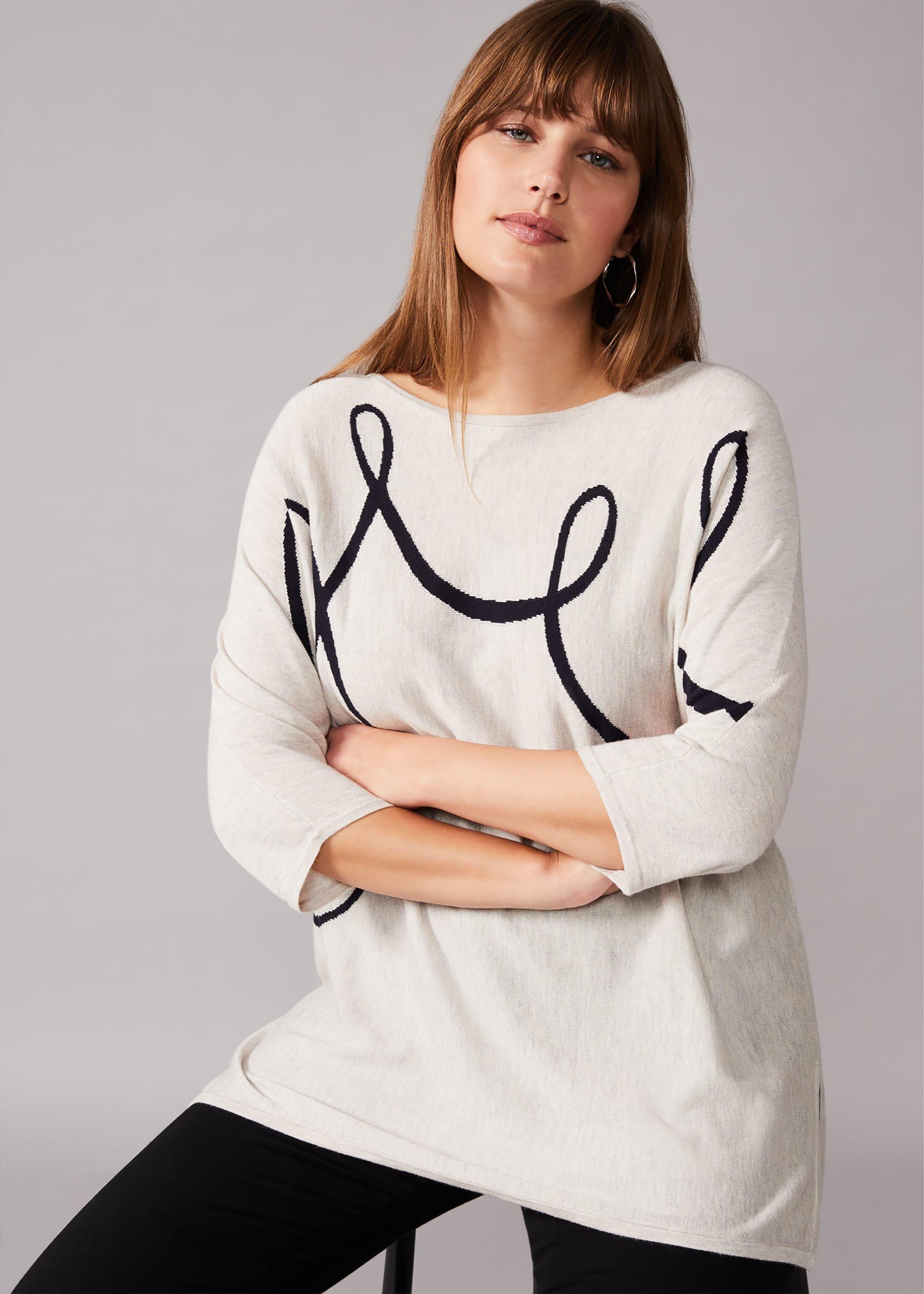 Eve Swirl Knit Top