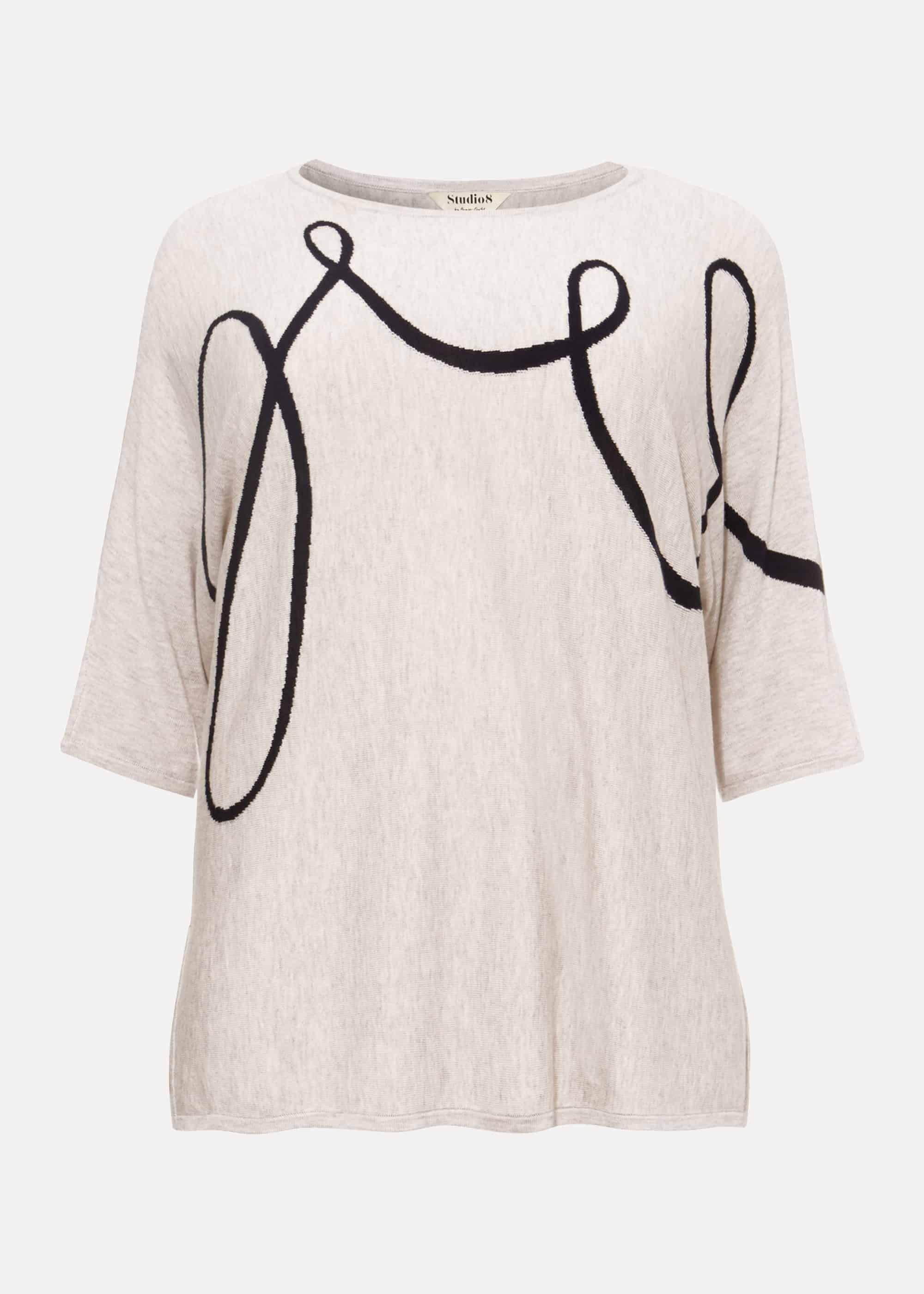 Eve Swirl Knit Top