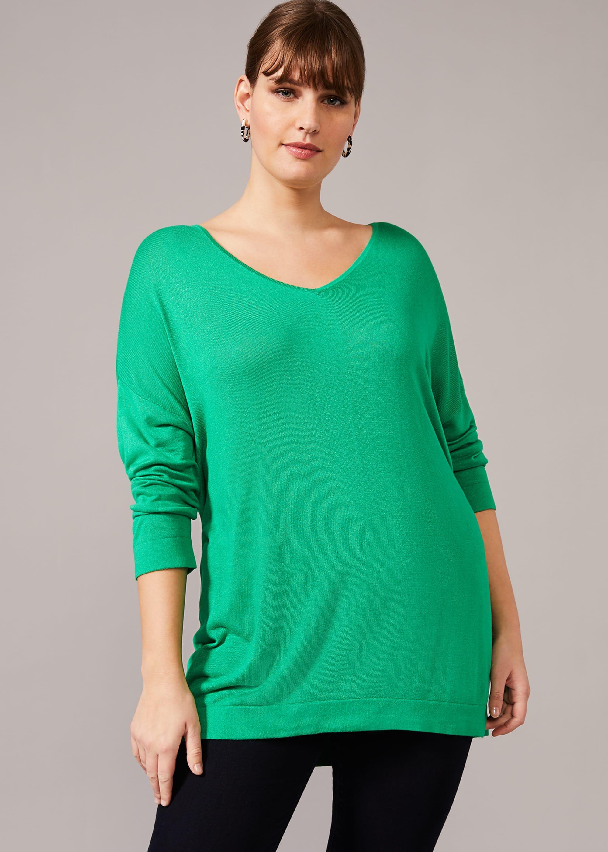 Astrid V-Neck Knit Top