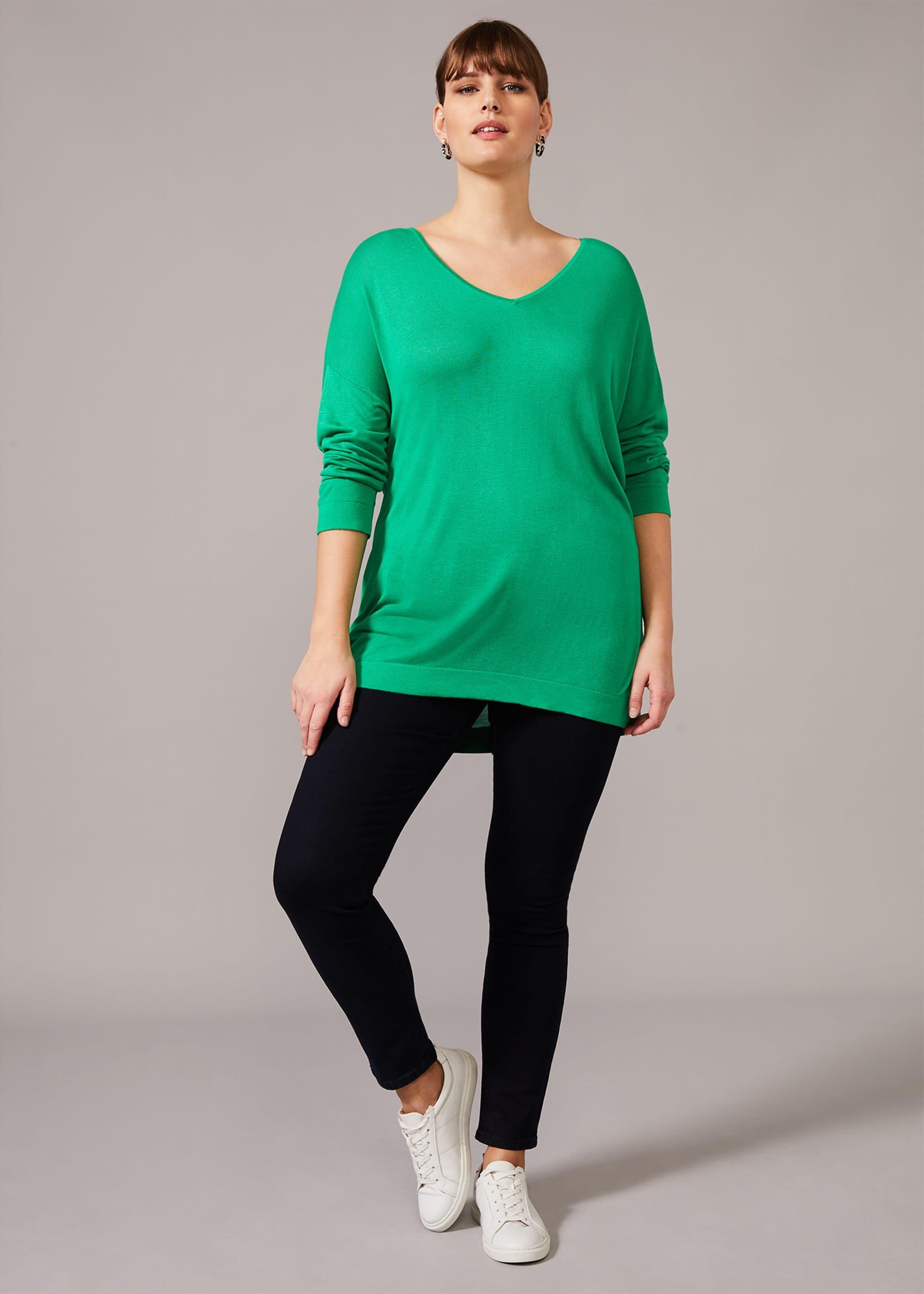 Astrid V-Neck Knit Top