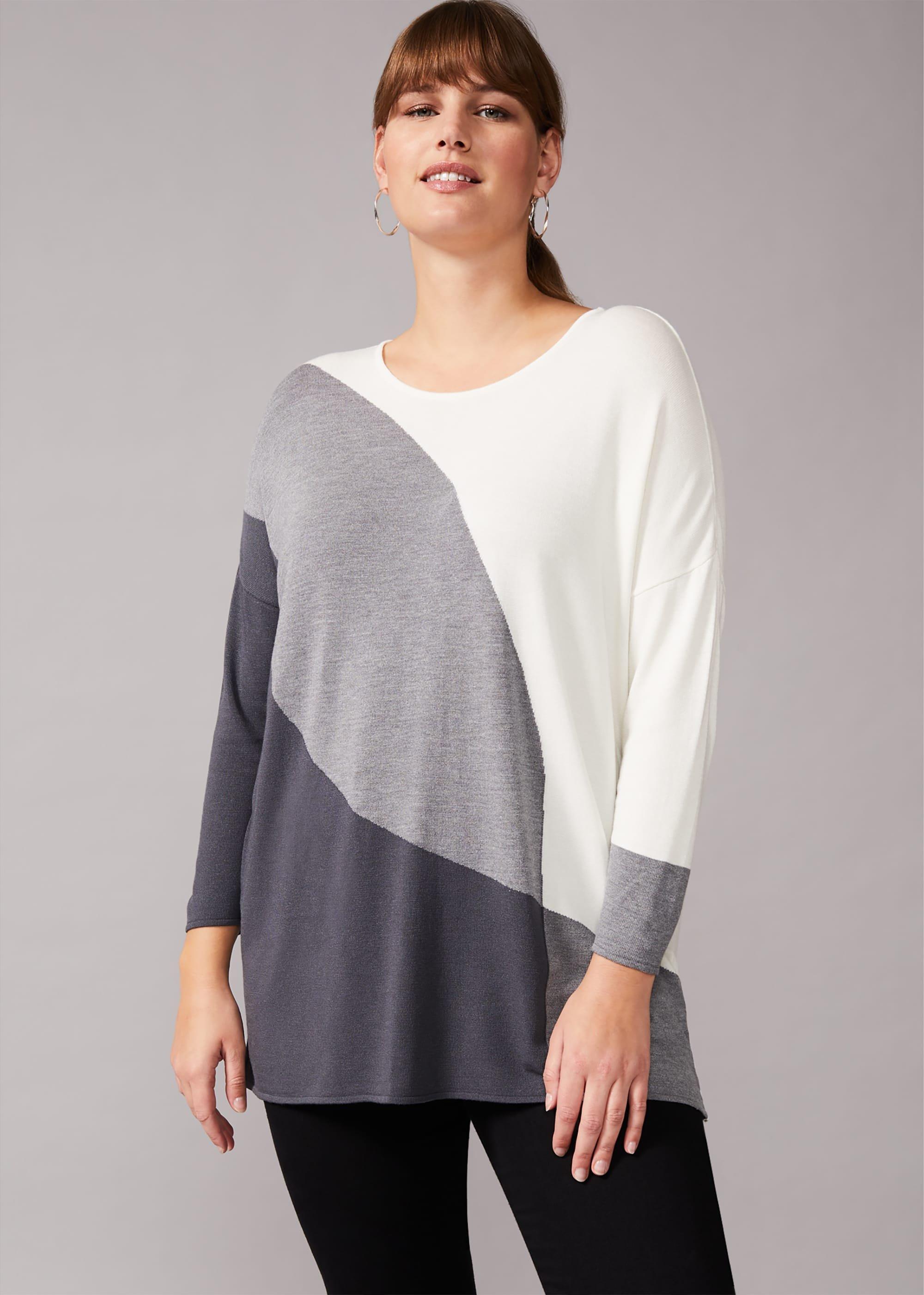 Louise Colourblock Knit Top