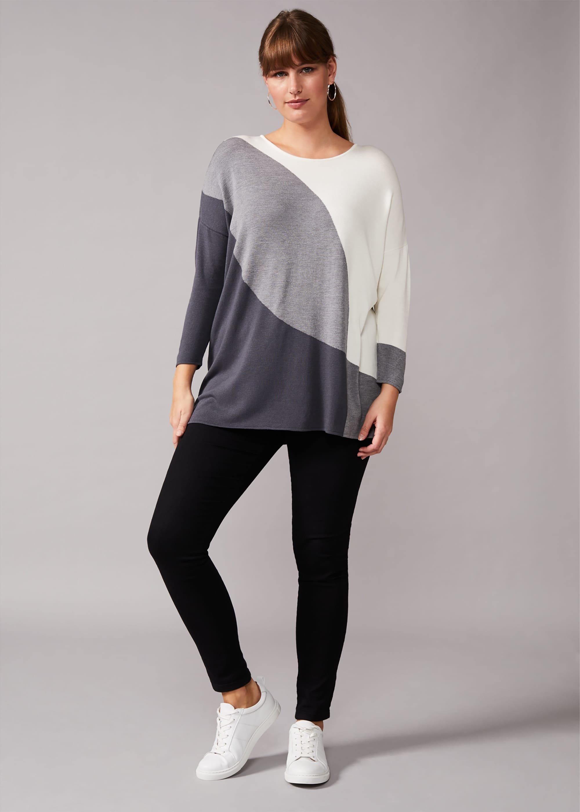Louise Colourblock Knit Top