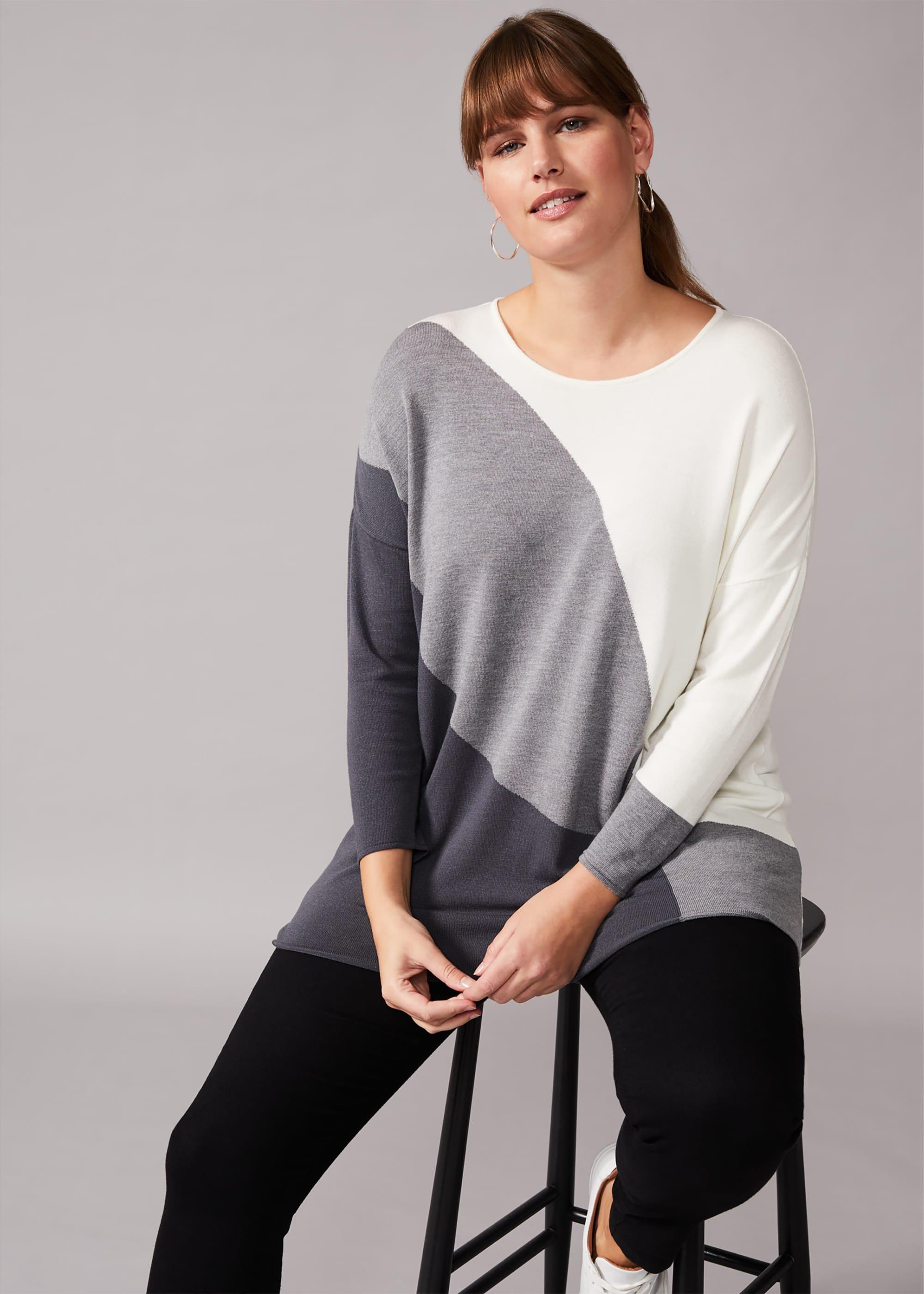 Louise Colourblock Knit Top