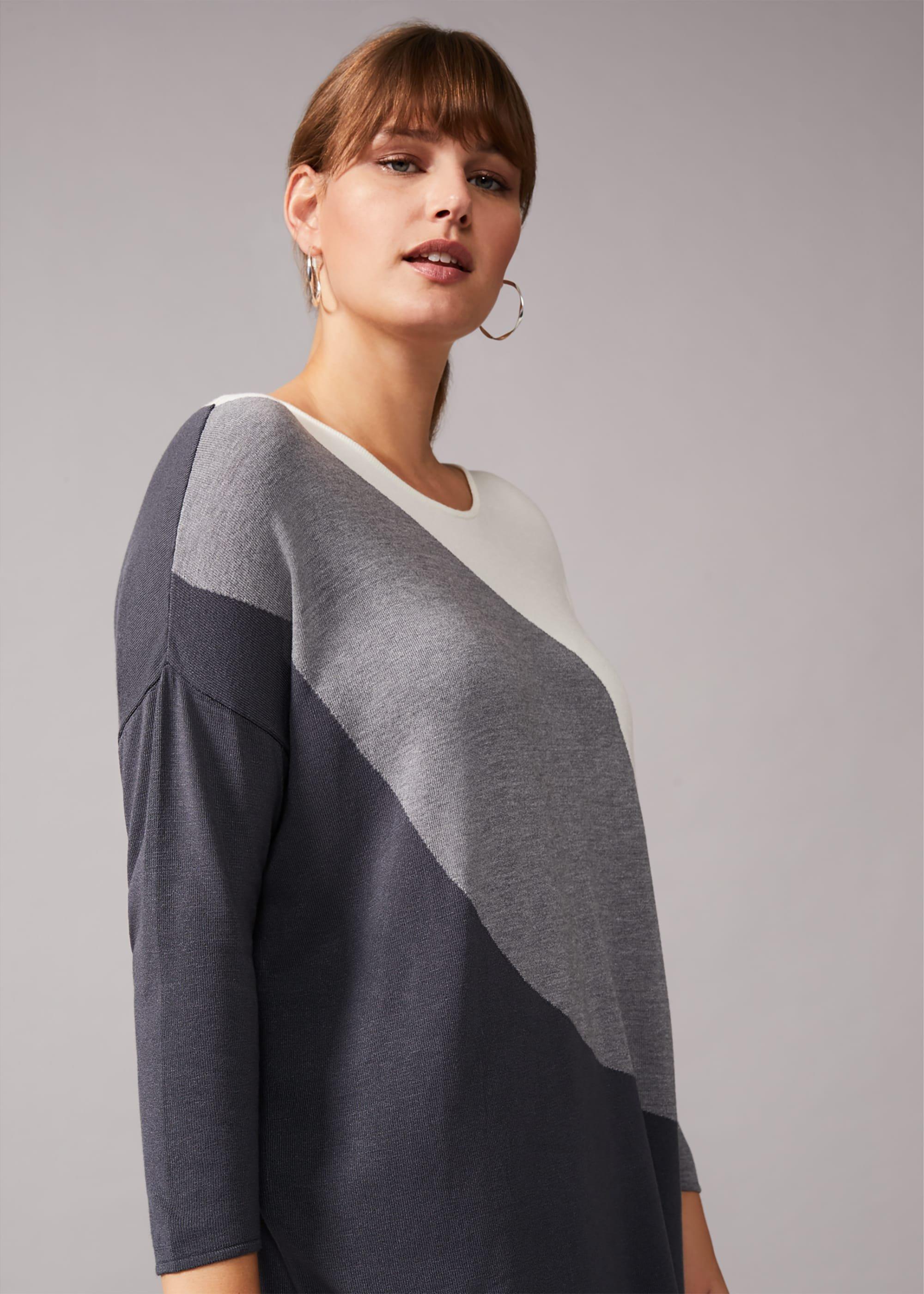Louise Colourblock Knit Top