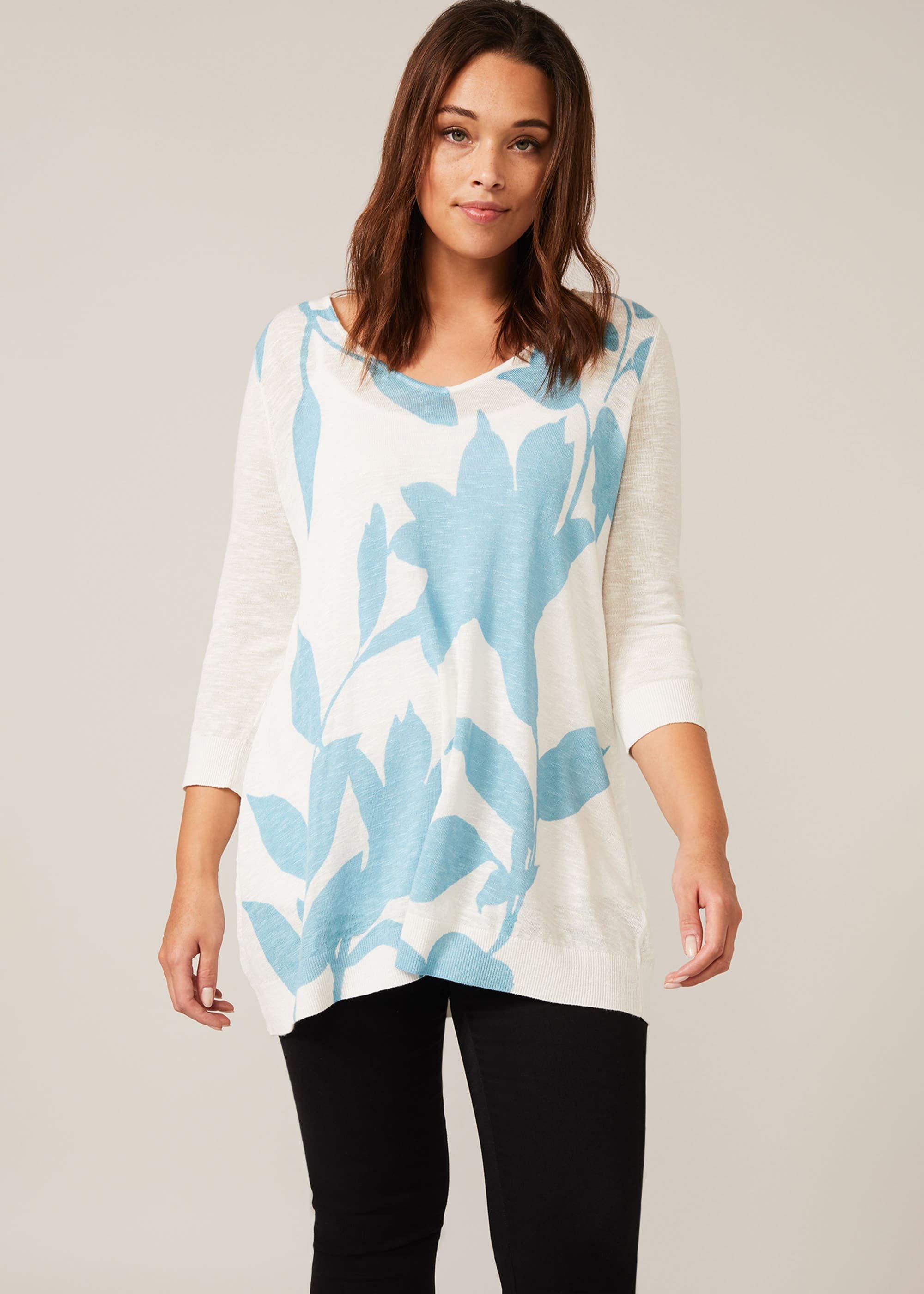 Aria Floral Knit Top