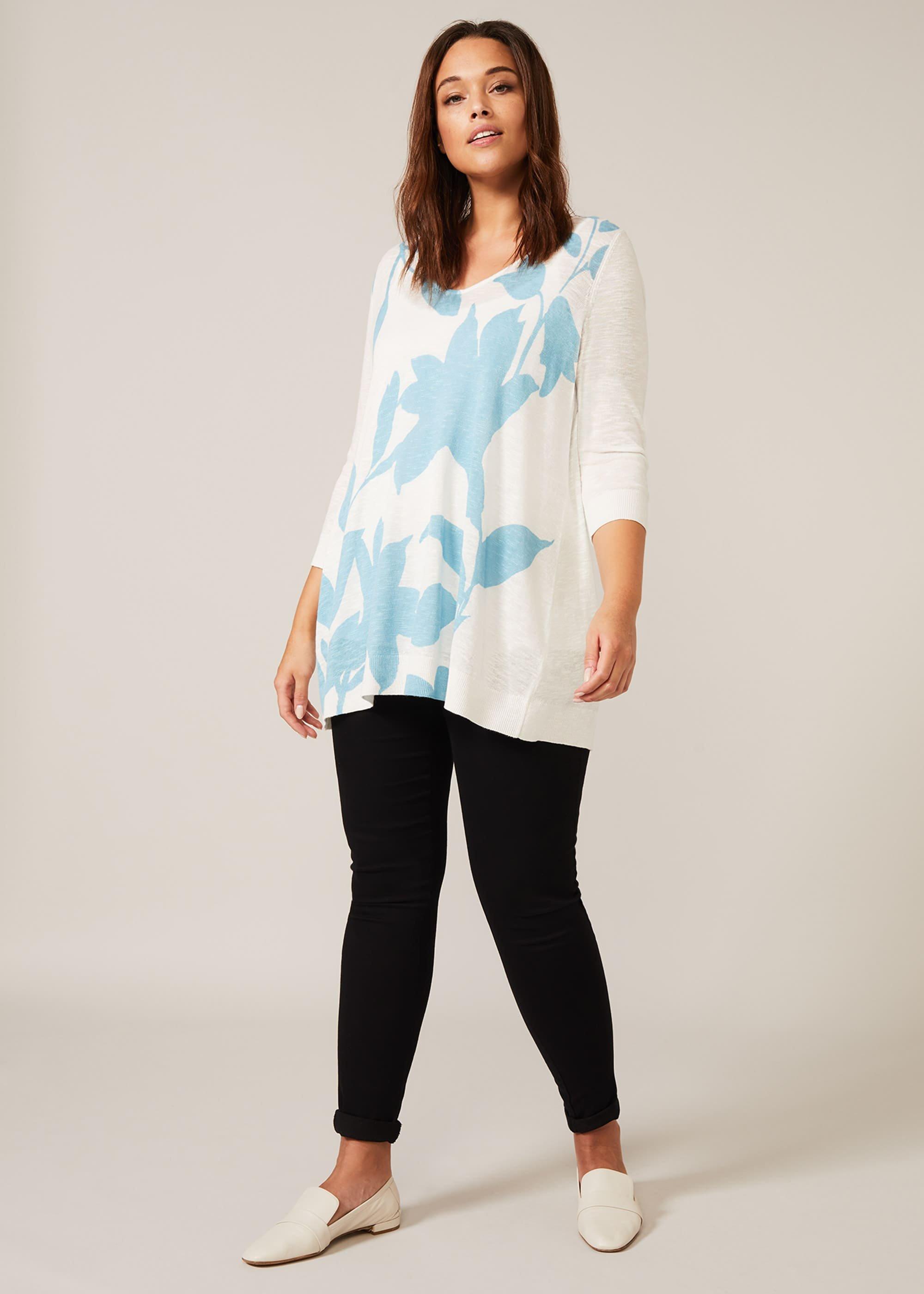 Aria Floral Knit Top