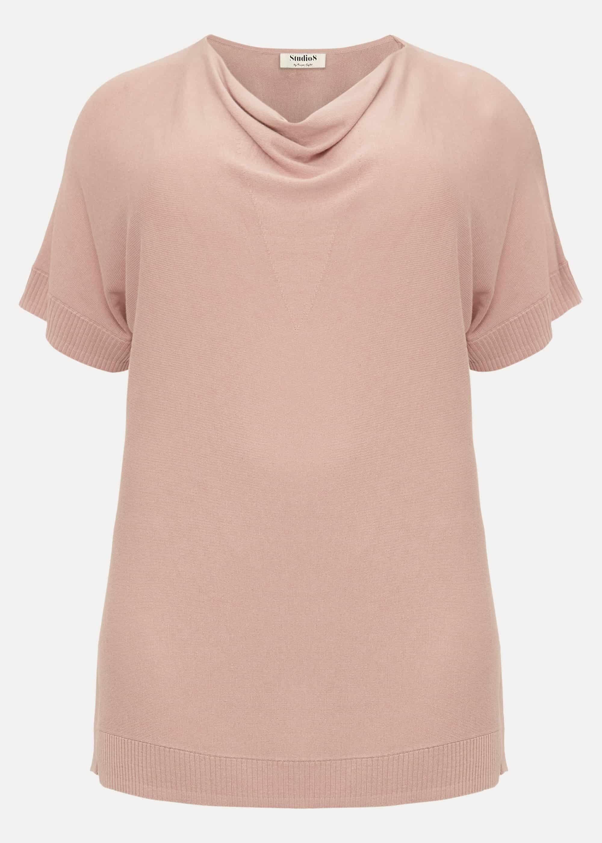 Trudy Cowl Neck Knit Top