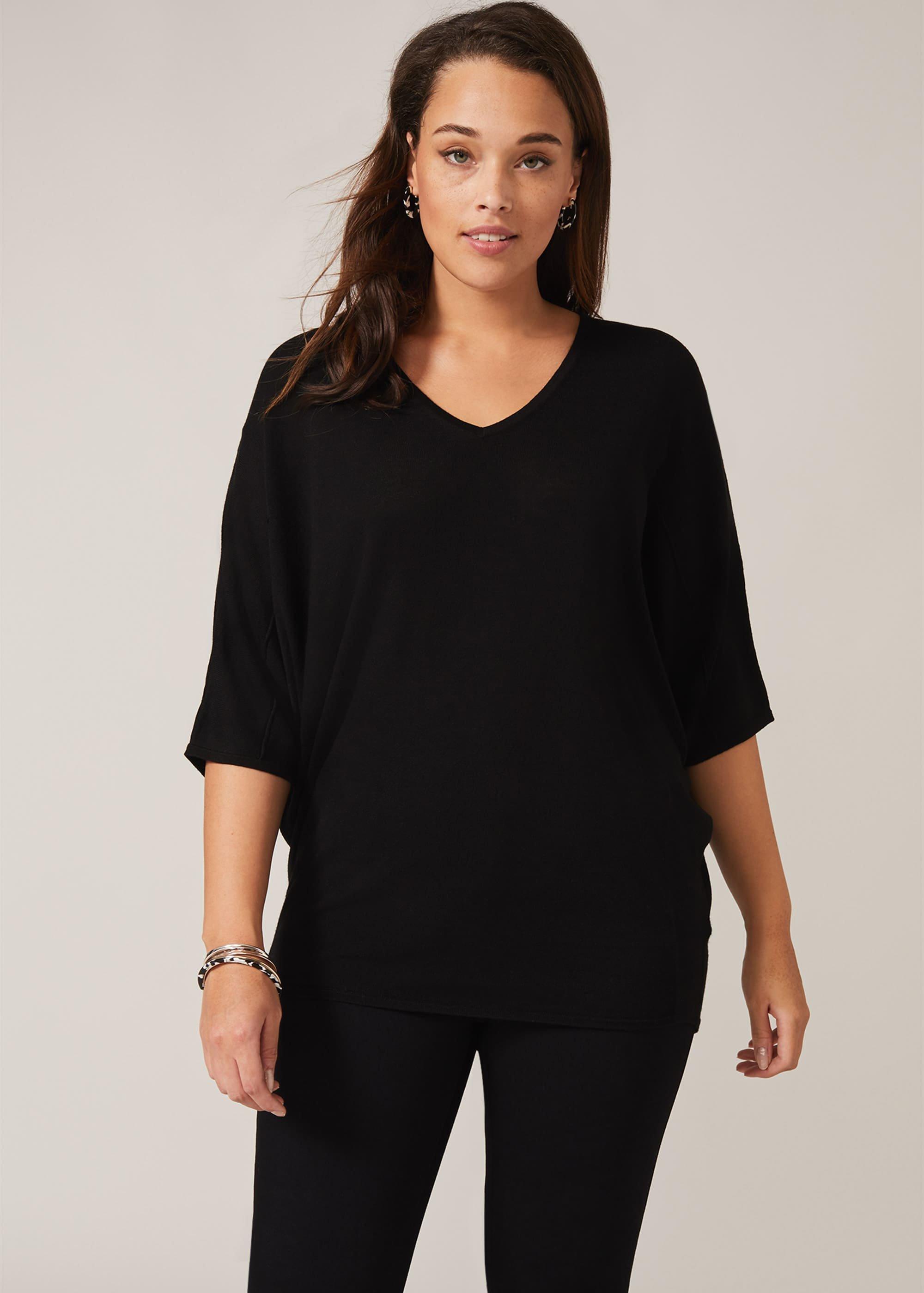 Sandy V-Neck Knit Top
