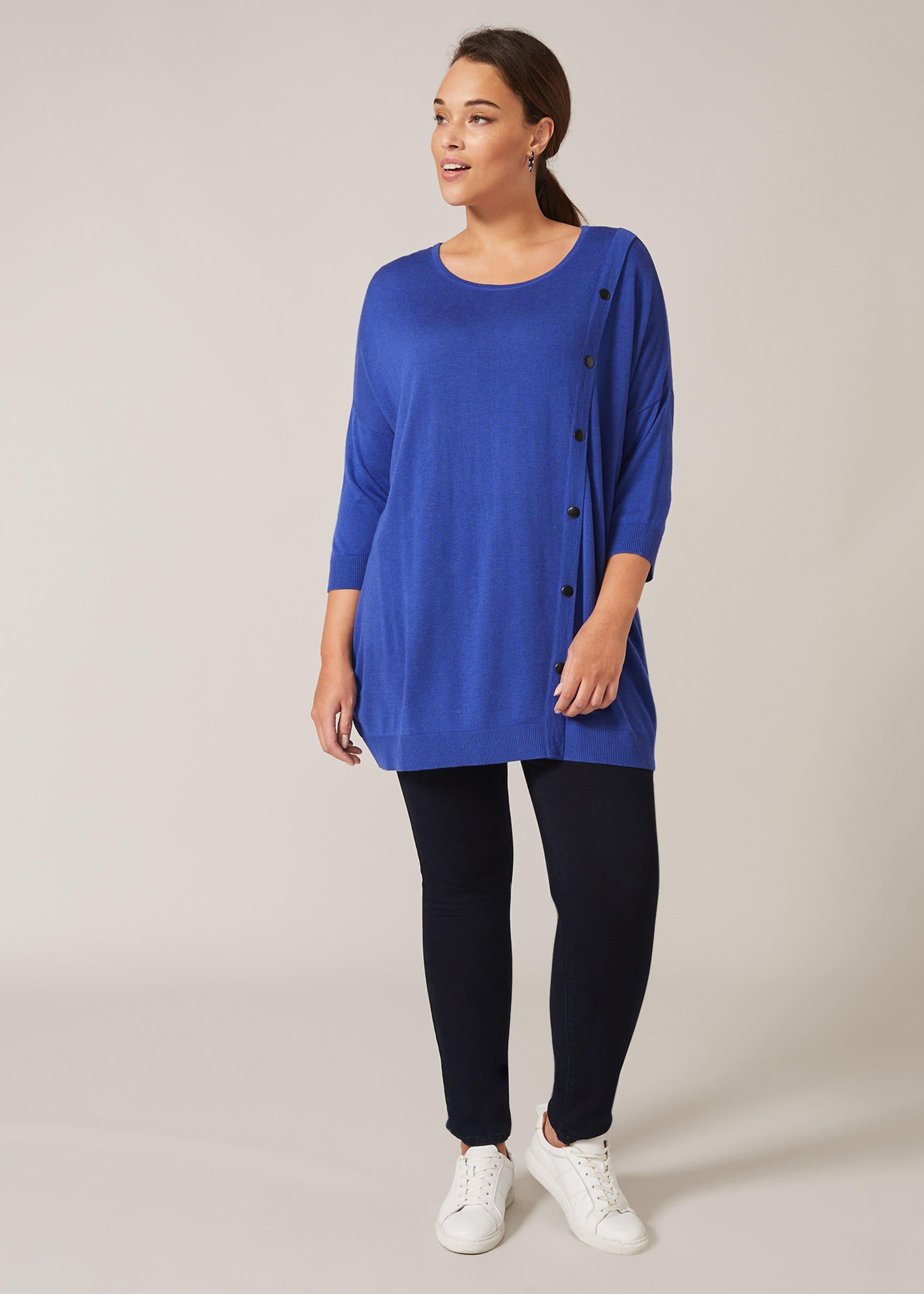 Dana Button Knit Top