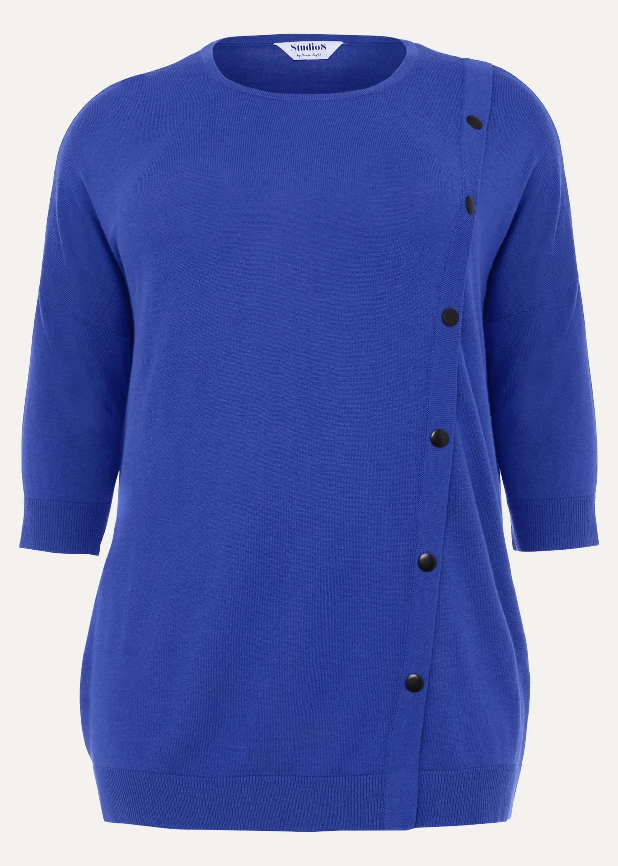 Dana Button Knit Top