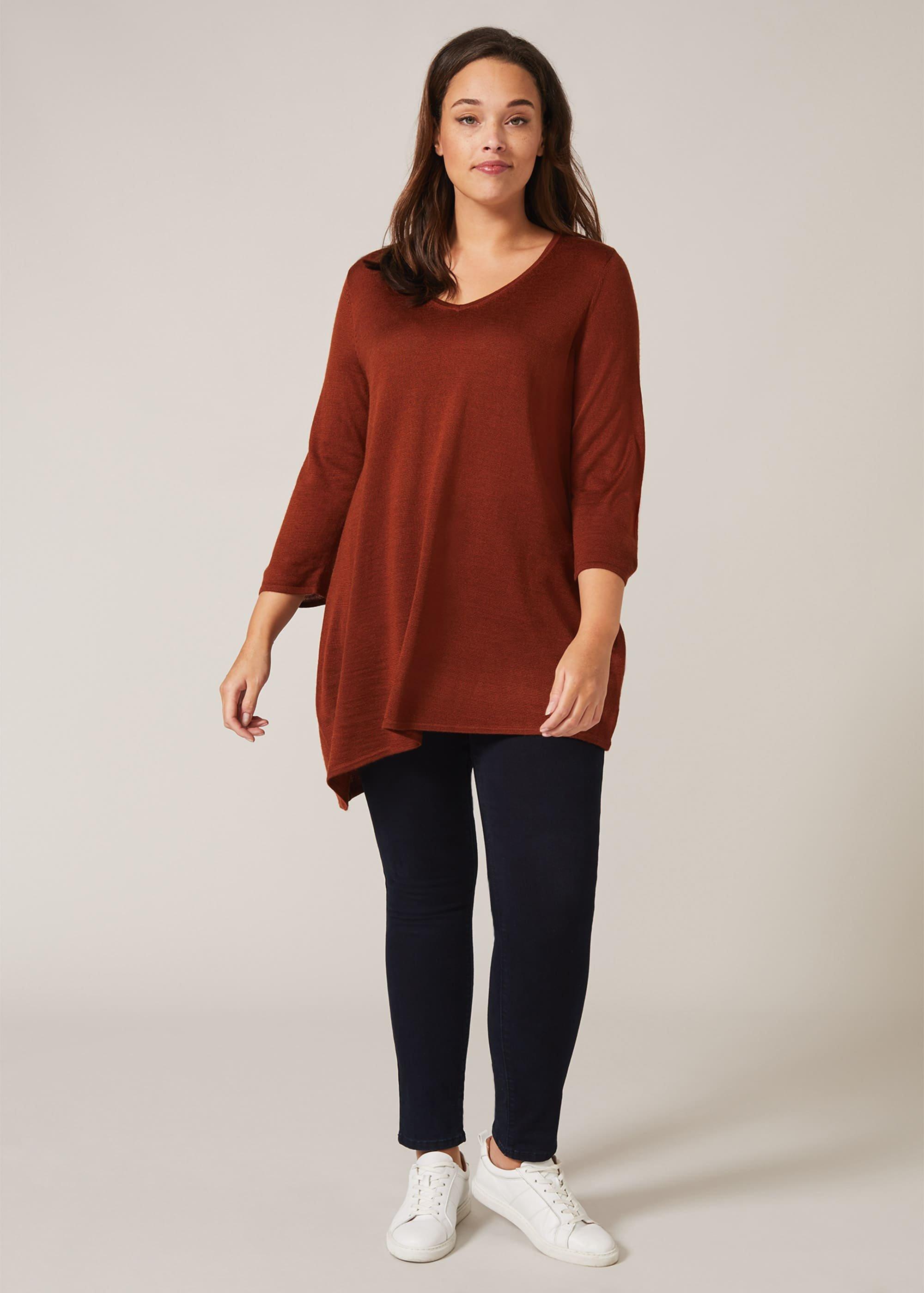 Camilla Asymmetric Knit Top