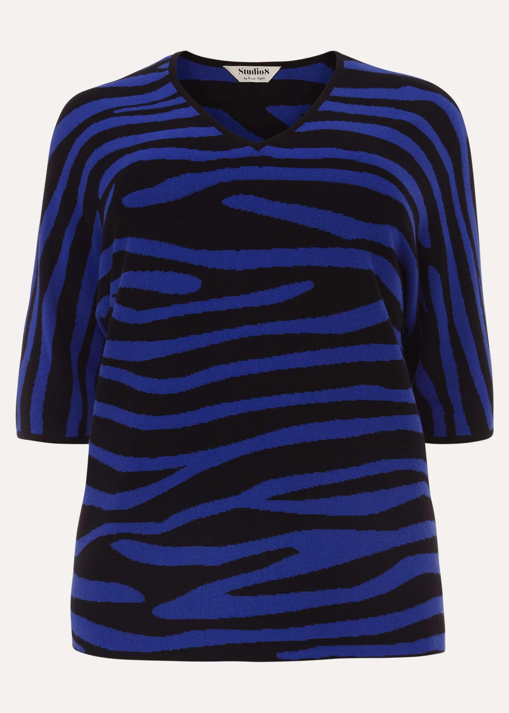 Harper Zebra Knit