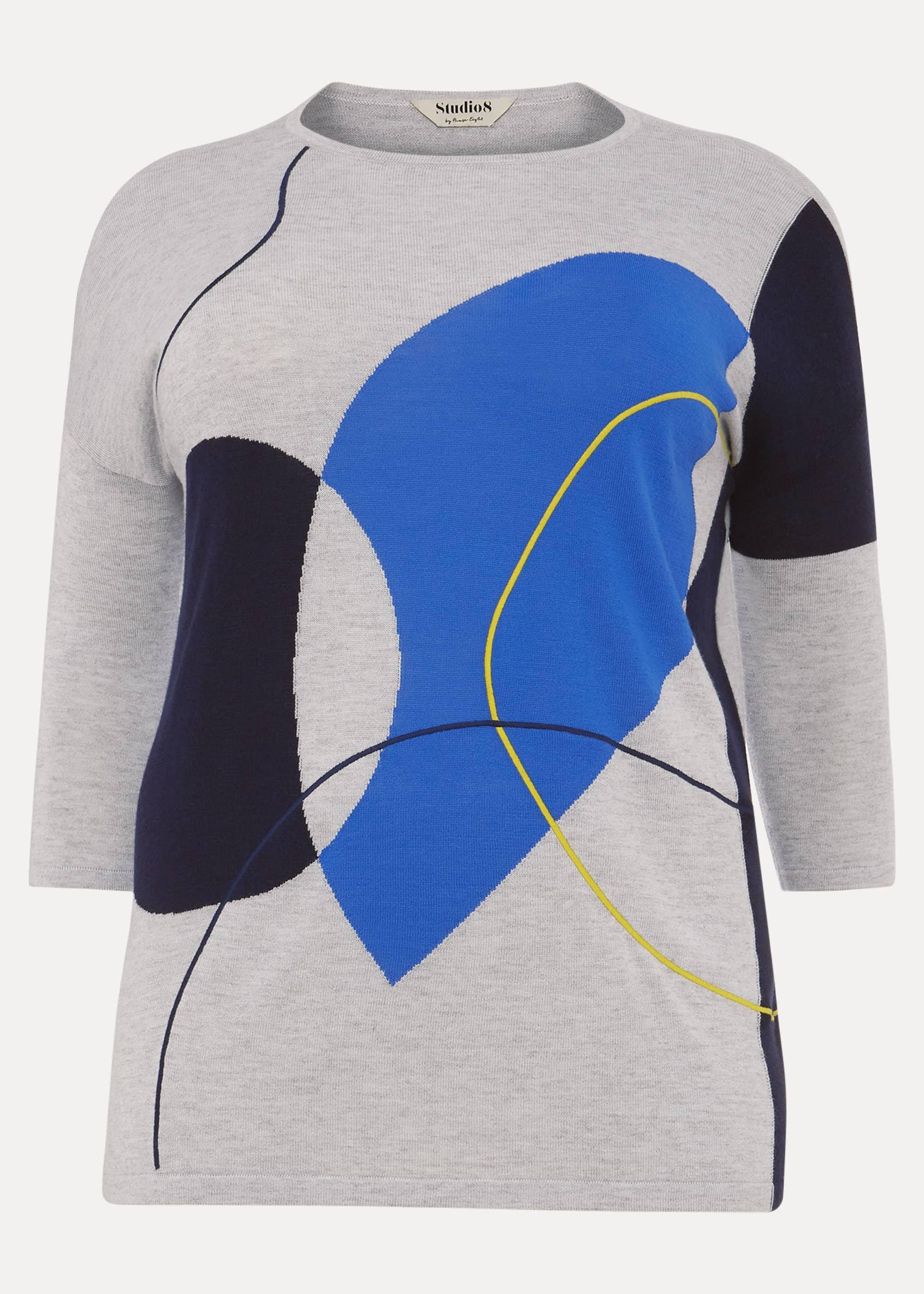 Francis Intarsia Knit Top
