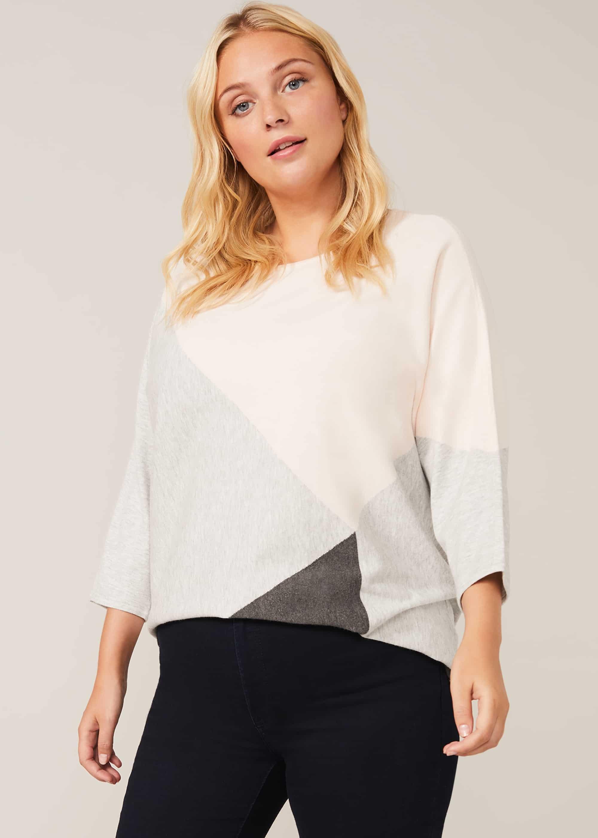 Etta Colourblock Knit Top