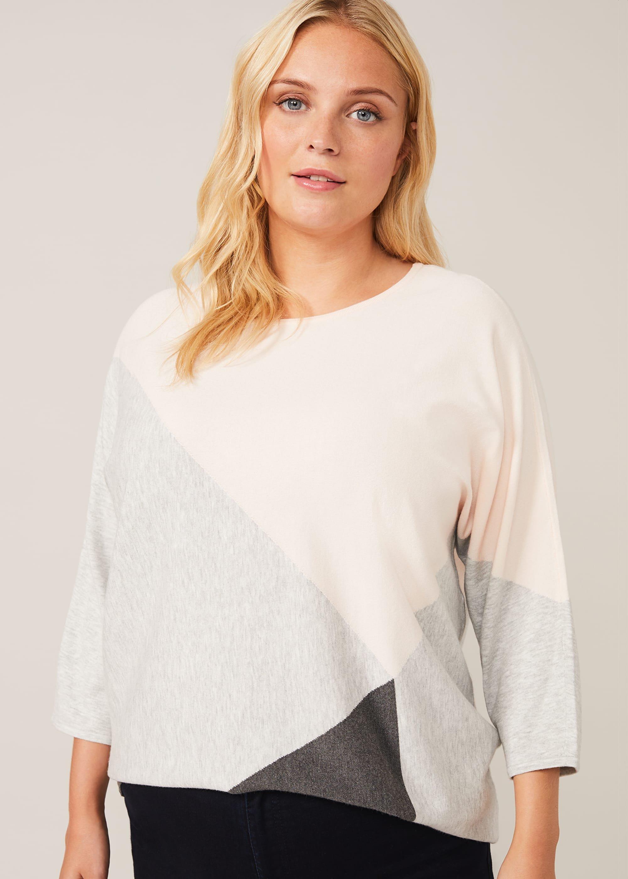 Etta Colourblock Knit Top