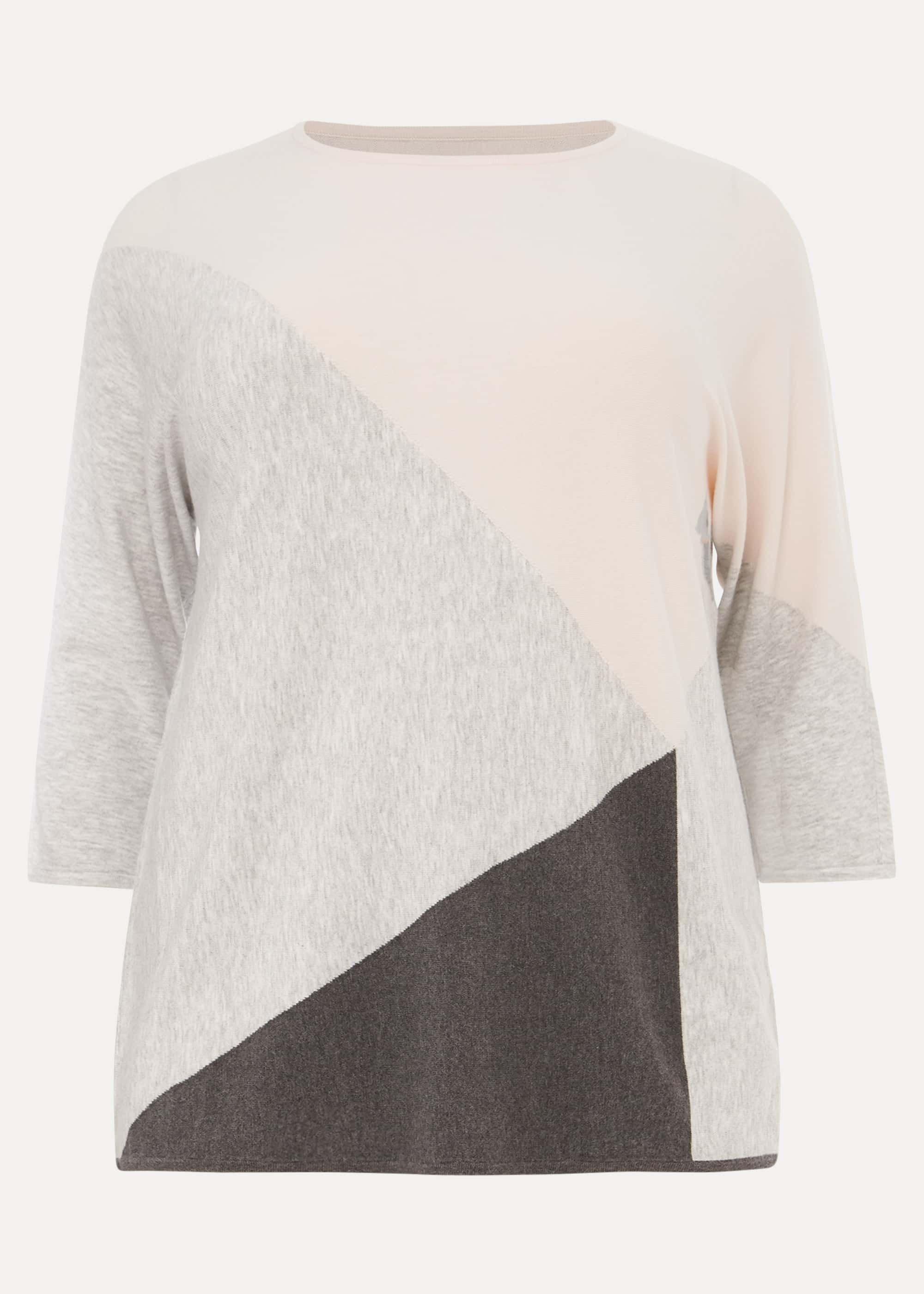 Etta Colourblock Knit Top