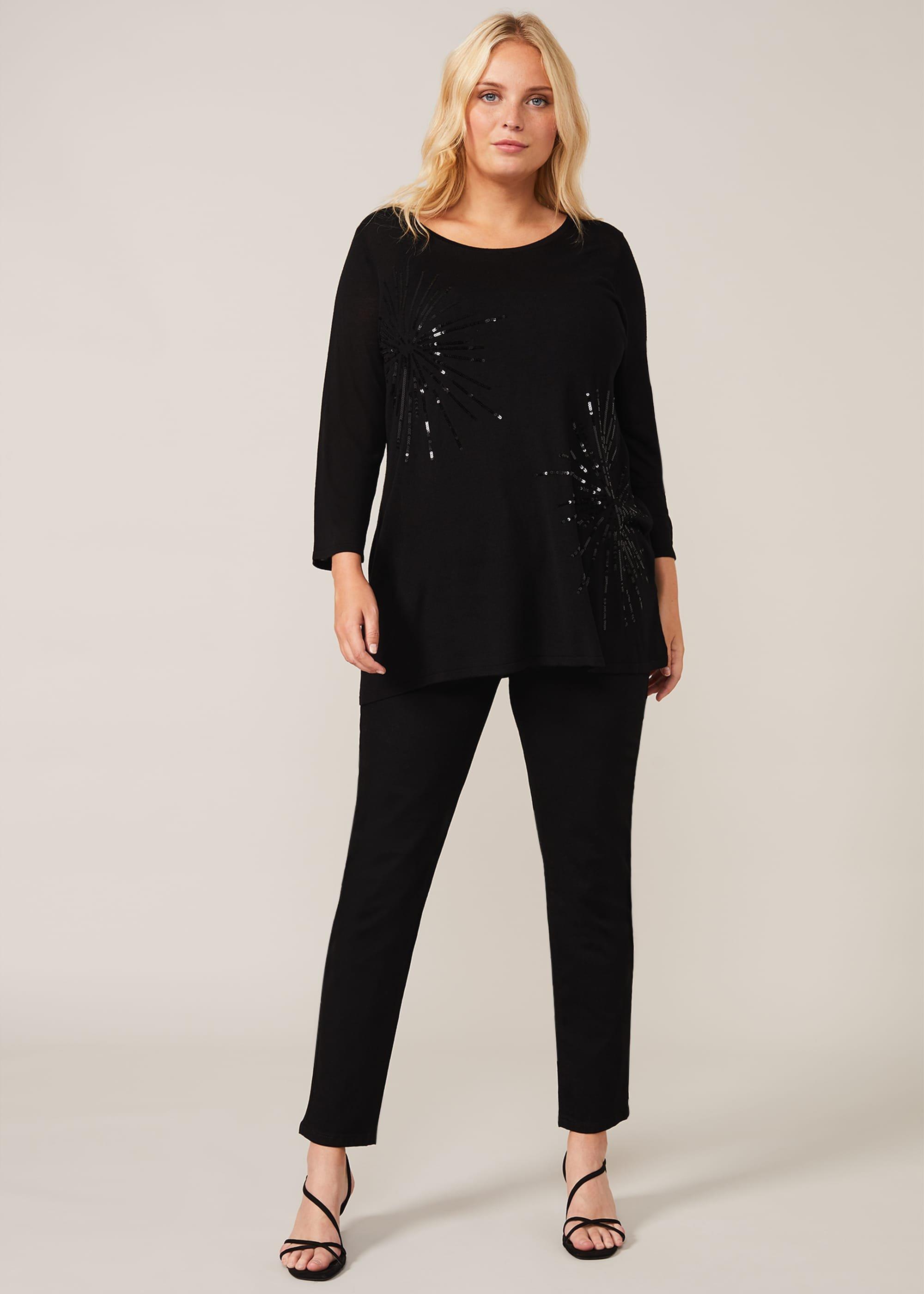Starburst Sequin Knit Jumper