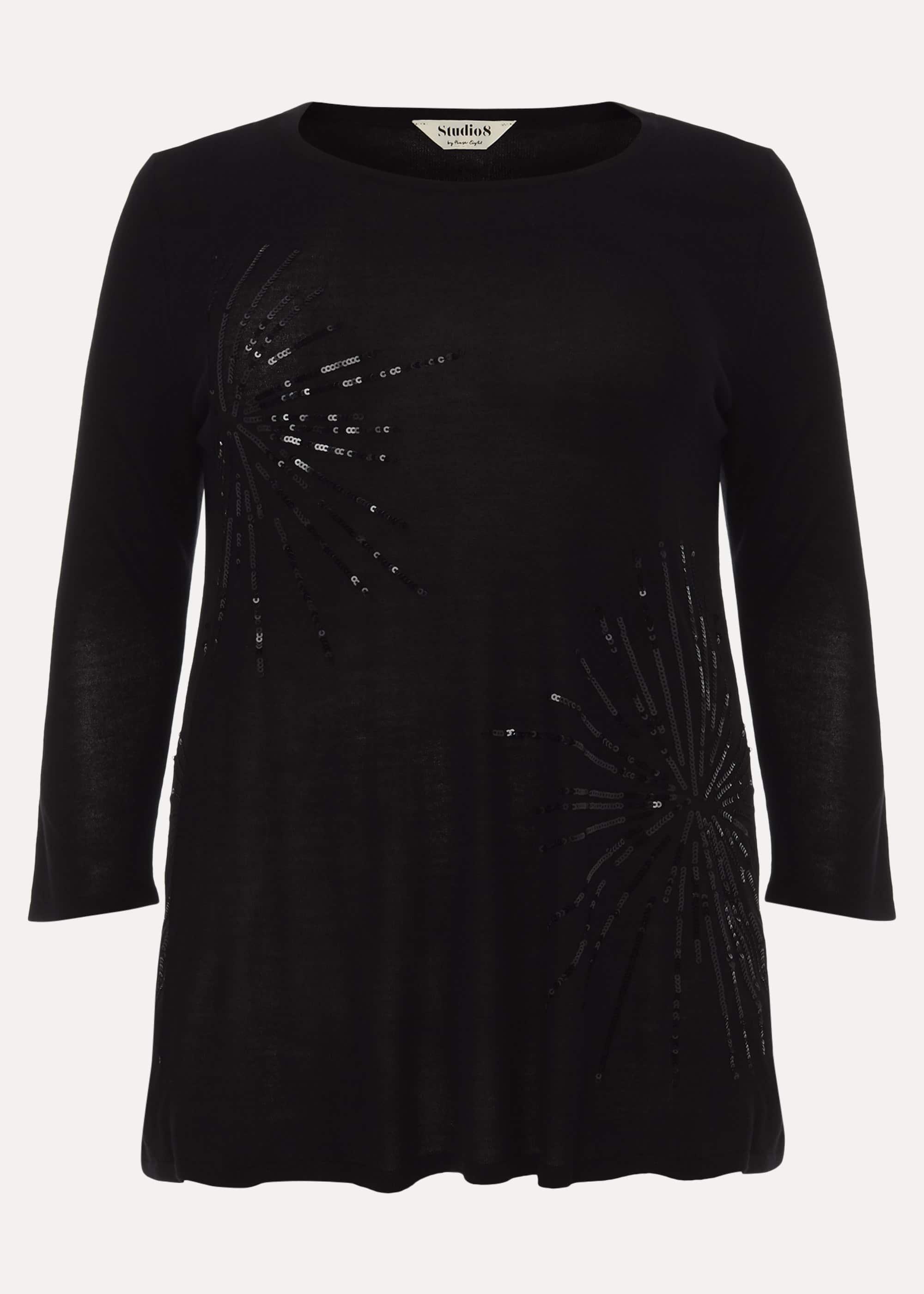 Starburst Sequin Knit Jumper