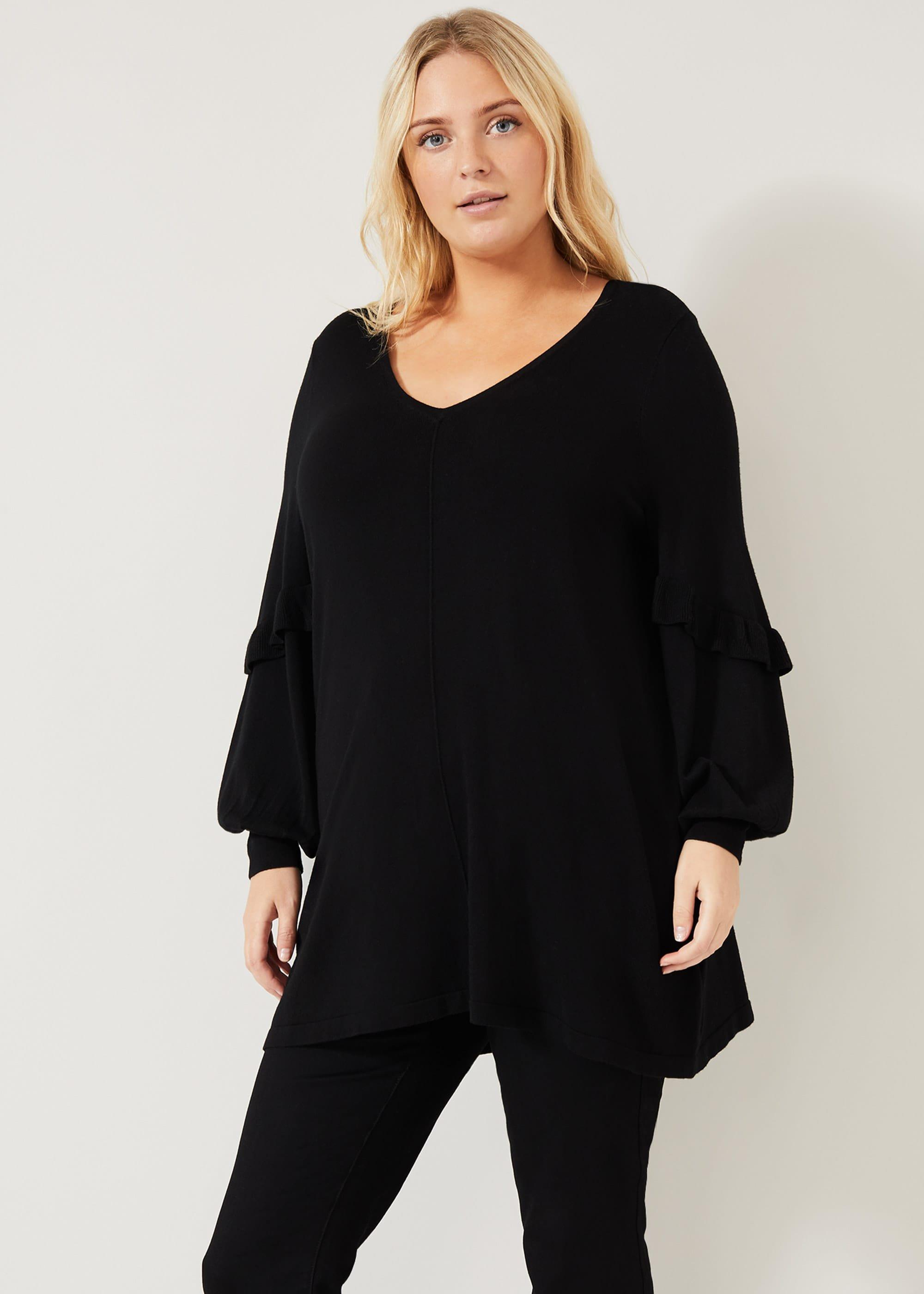 Reece Ruffle Knit Top
