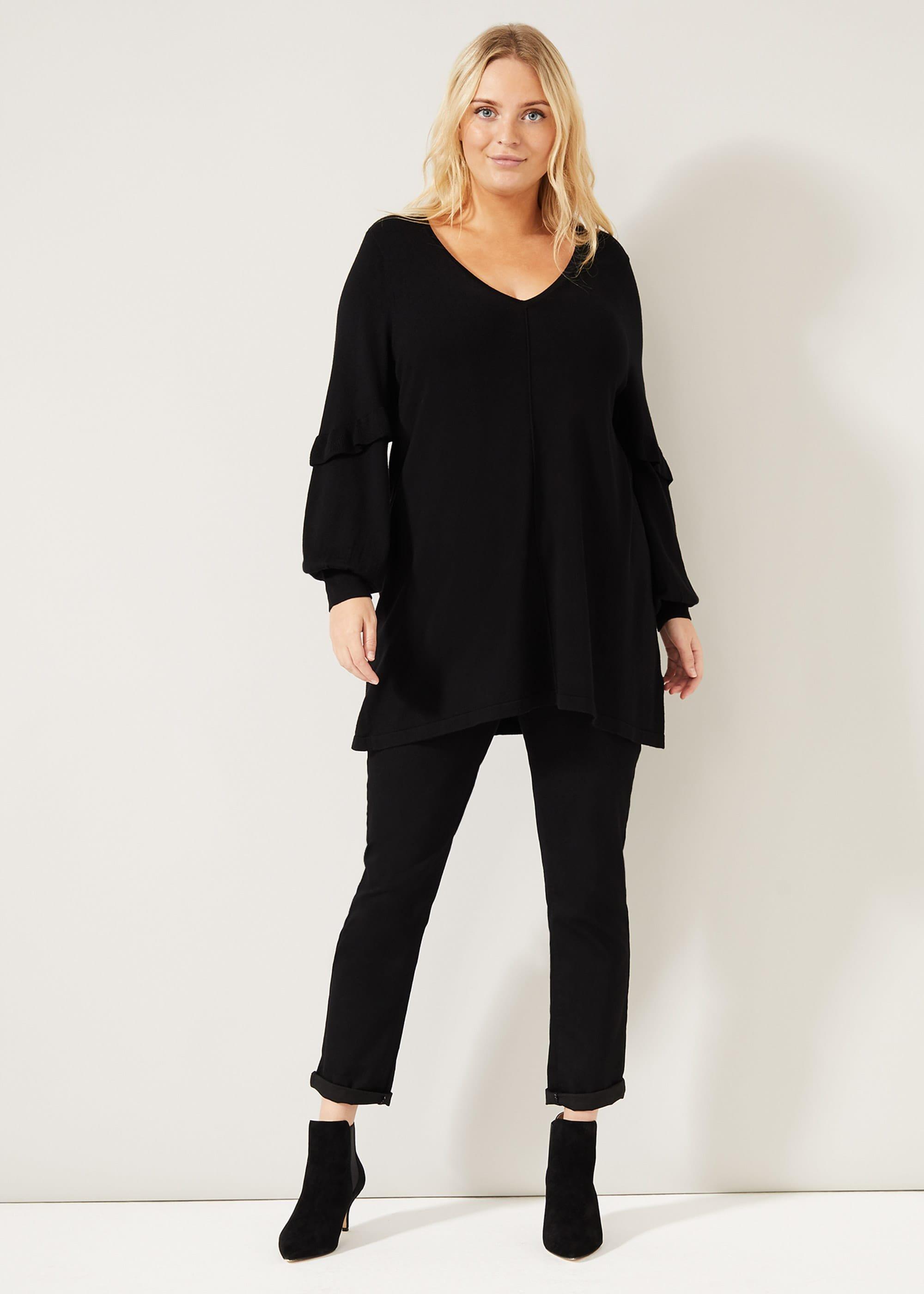 Reece Ruffle Knit Top
