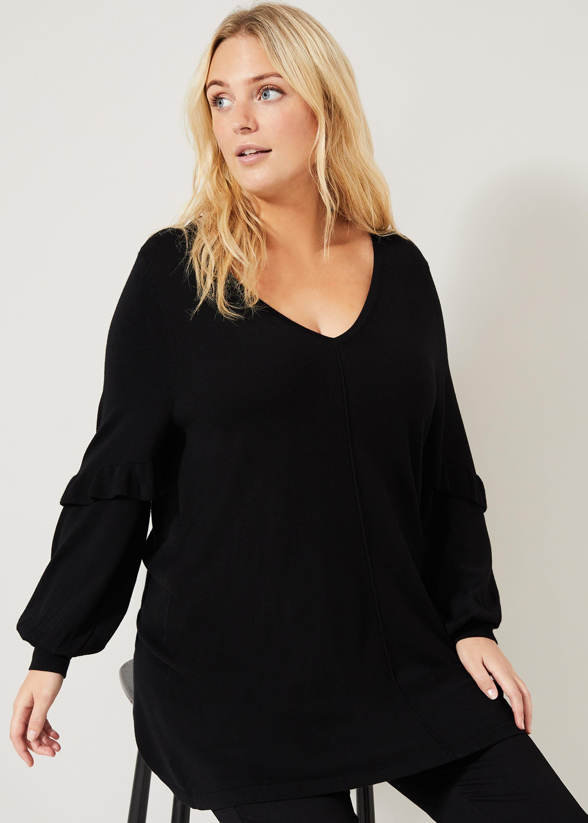 Reece Ruffle Knit Top