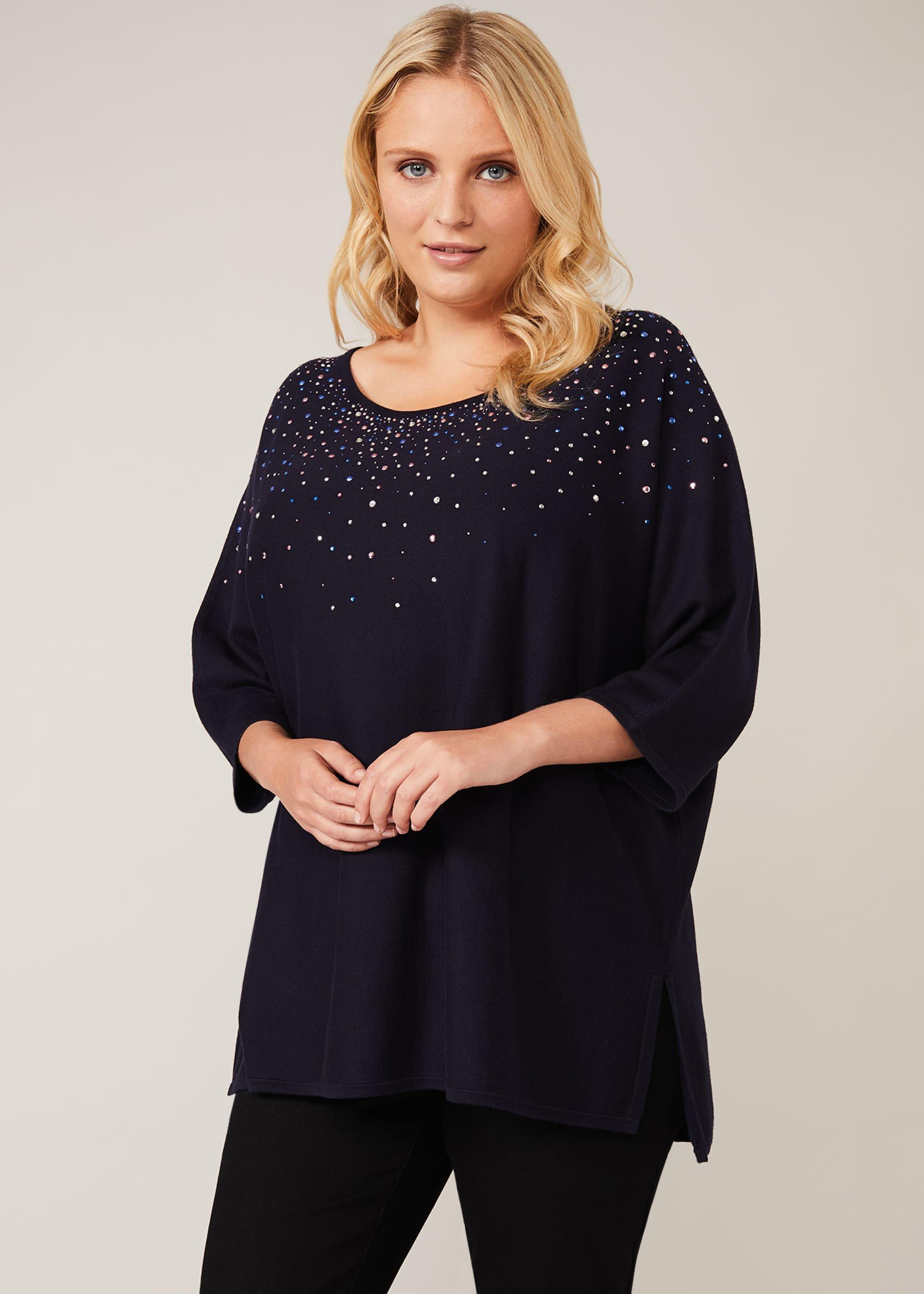 Nora Embellished Knit Top