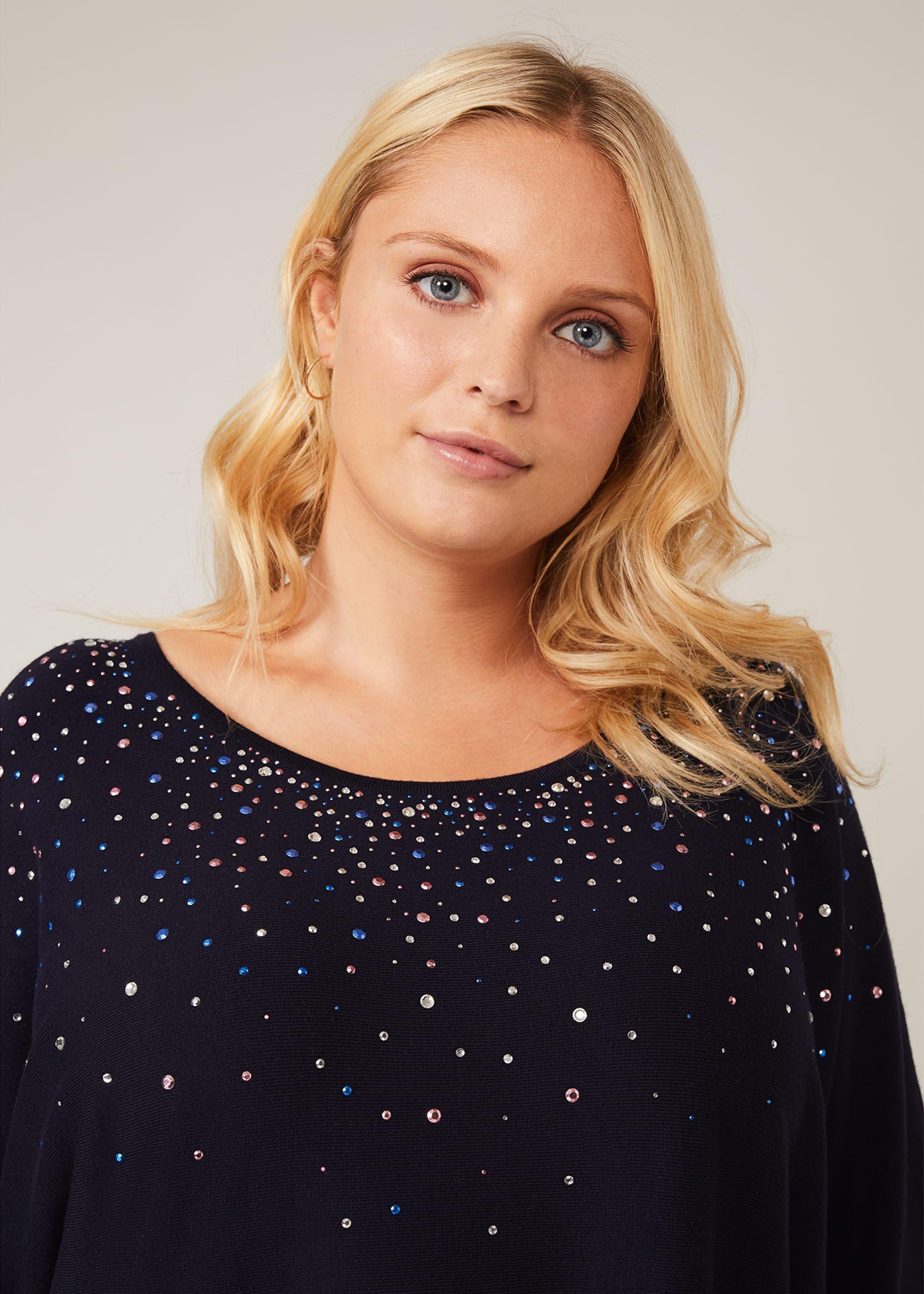 Nora Embellished Knit Top