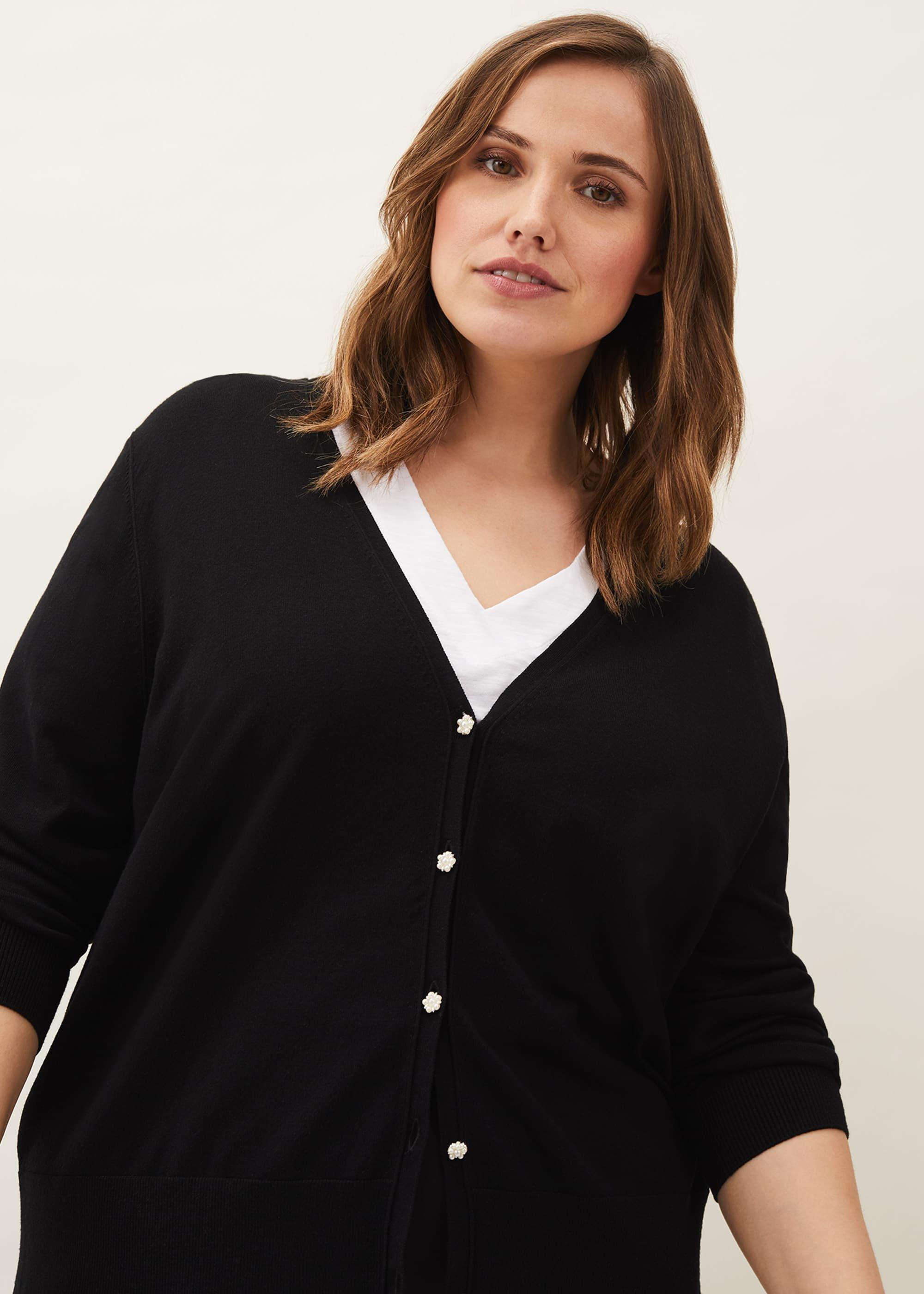 Camille Gem Button Cardigan