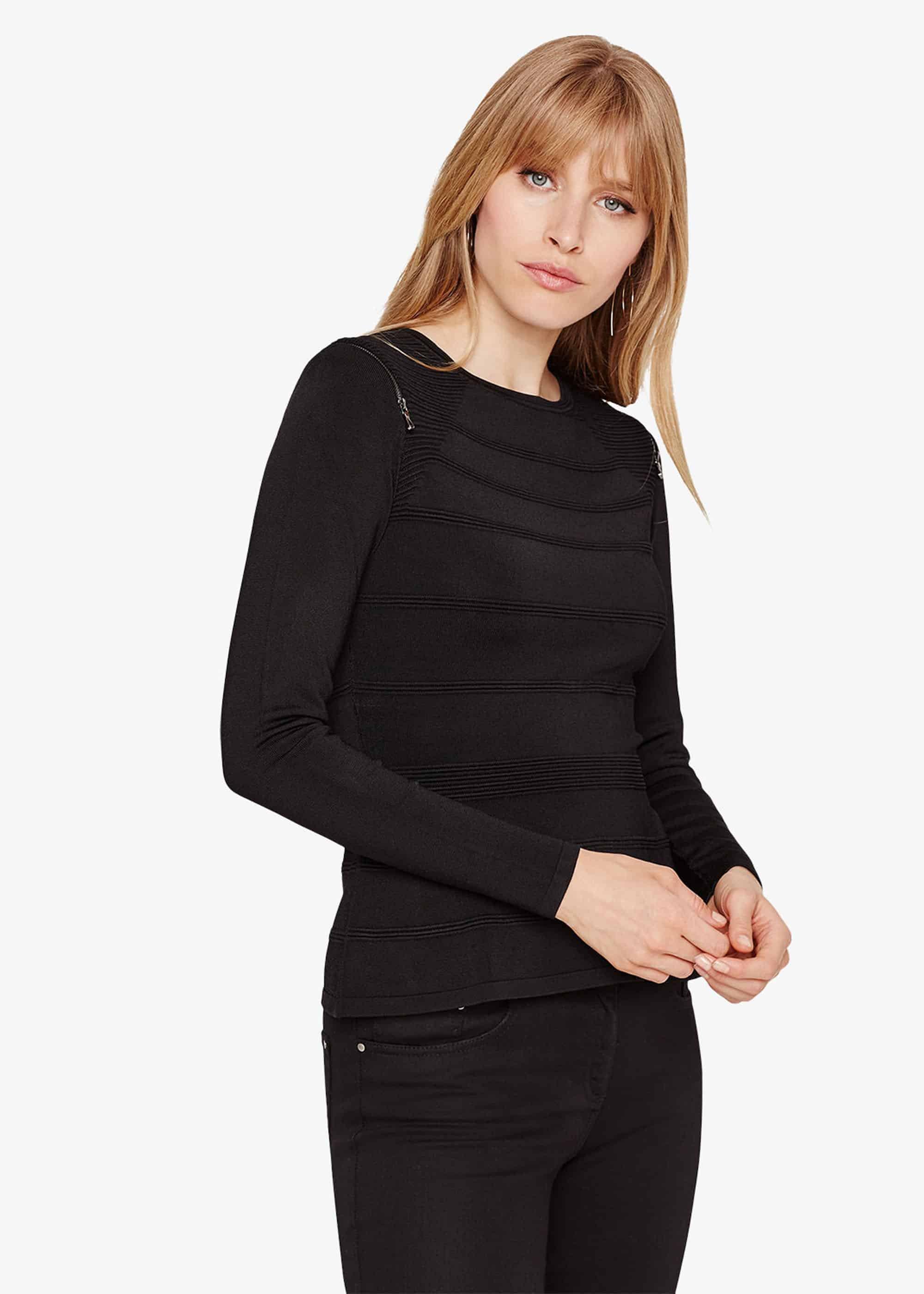 Naida Cold Shoulder Jumper
