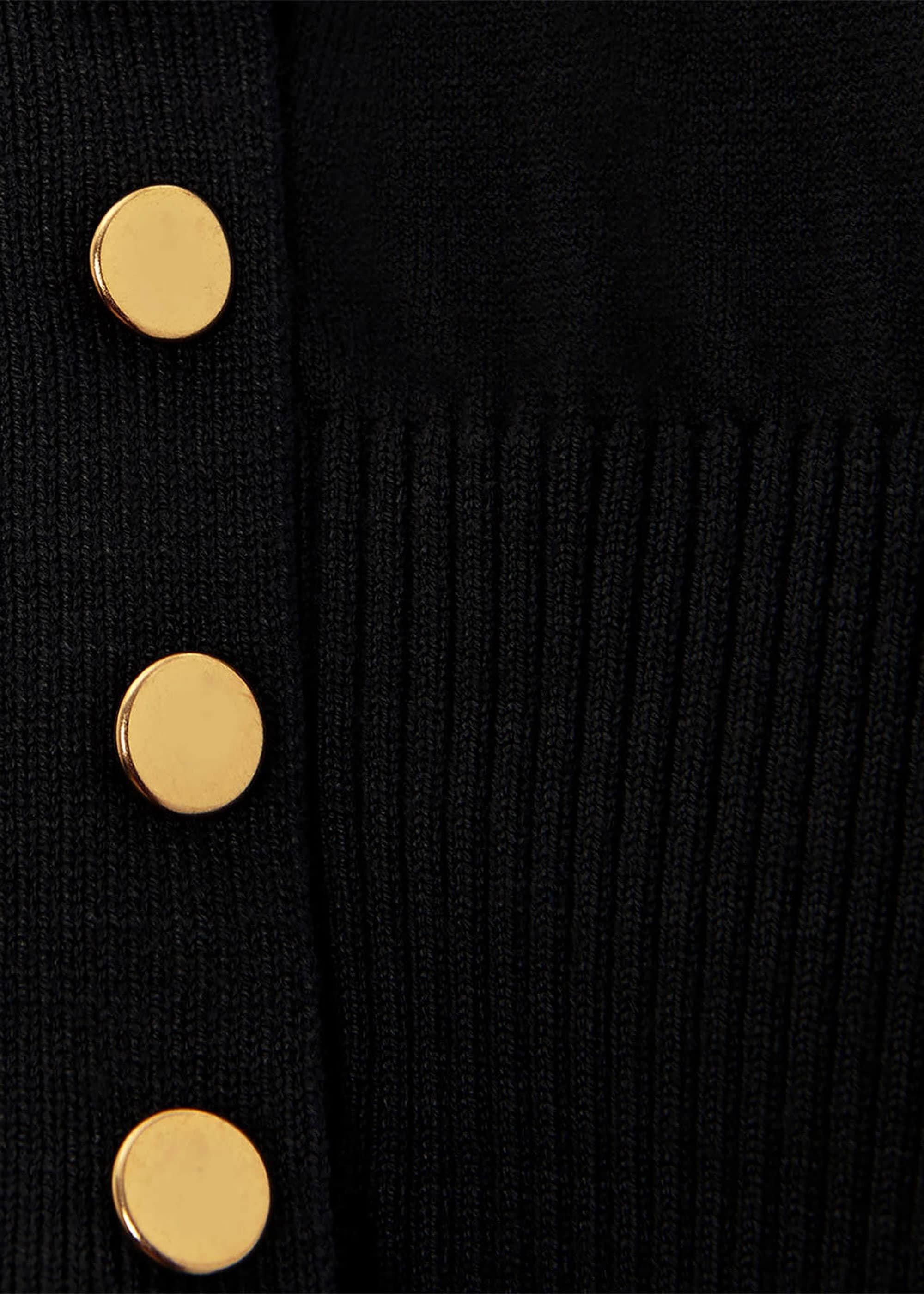 Peyton Button Sleeve Knitted Jumper