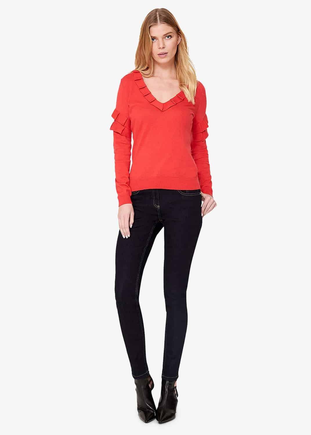 Renee Ruffle Jumper