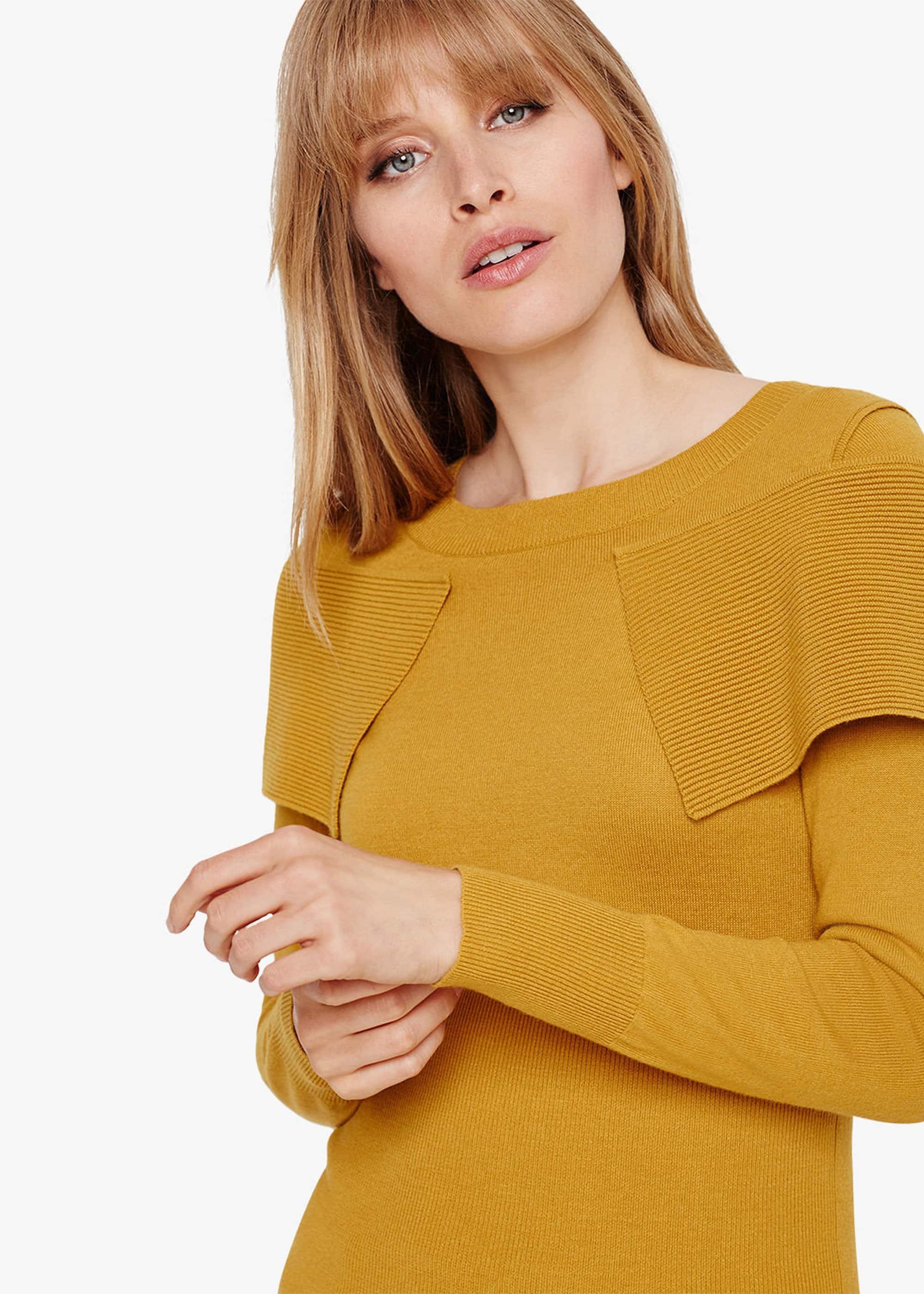 Agnes Fold Over Knitted Jumper