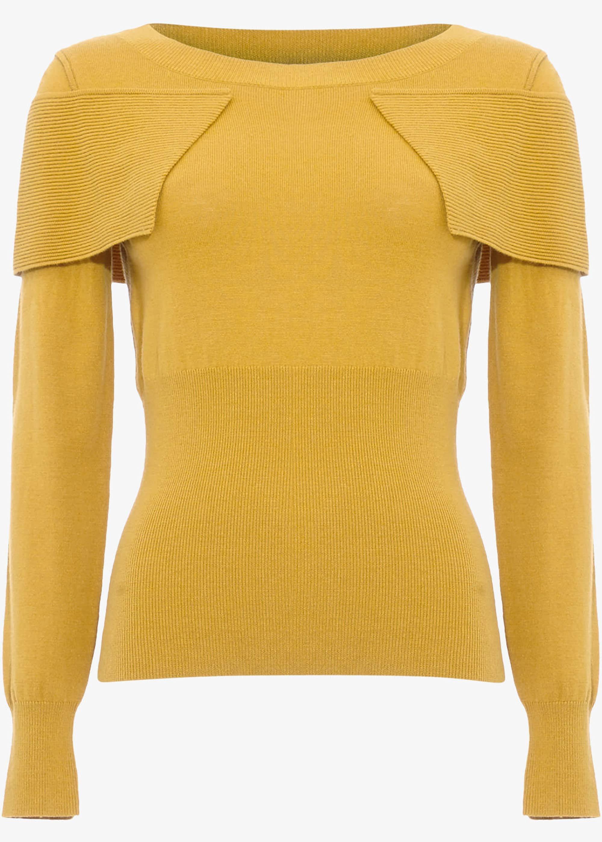 Agnes Fold Over Knitted Jumper