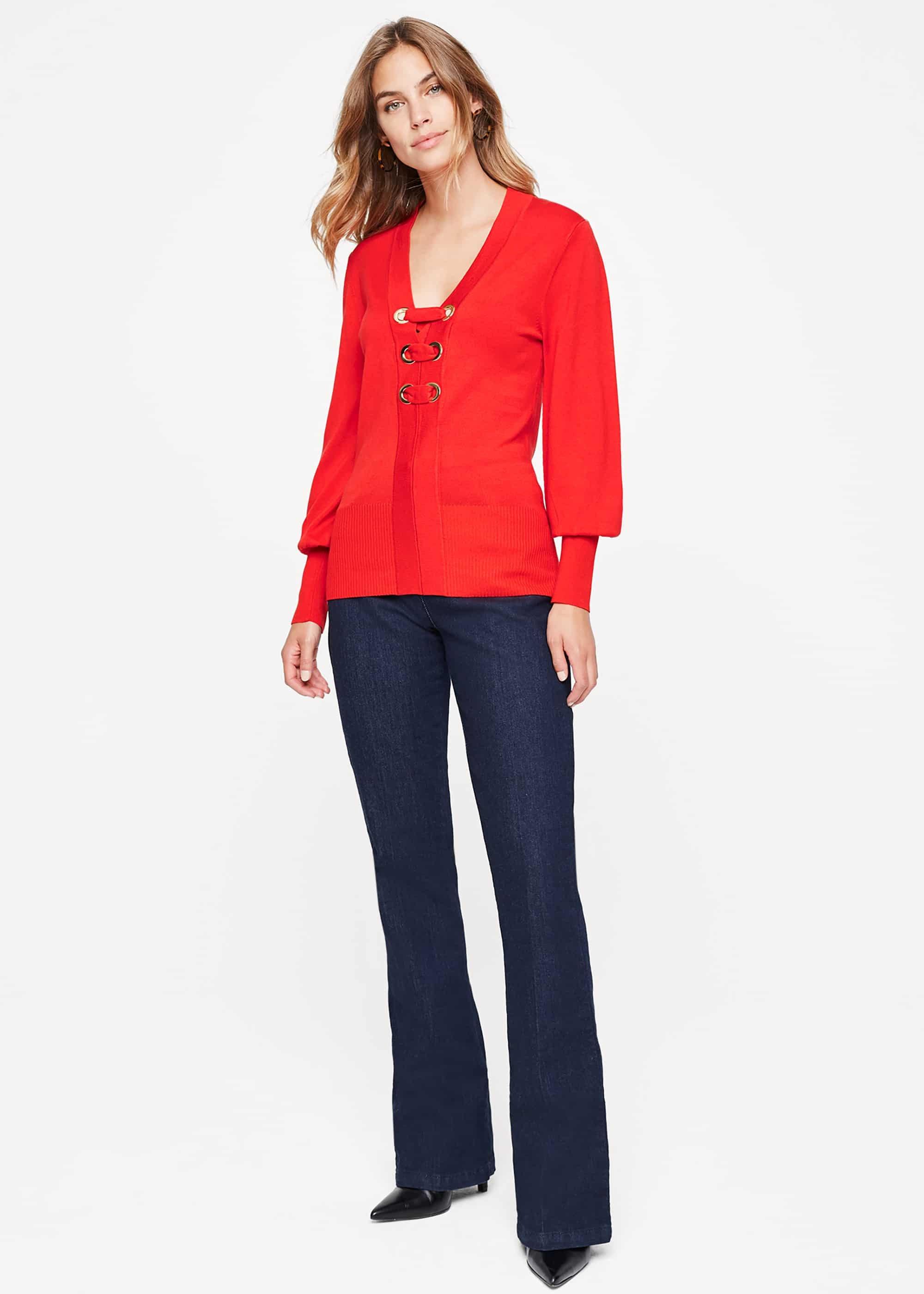 Jetta Eyelet Knit Jumper