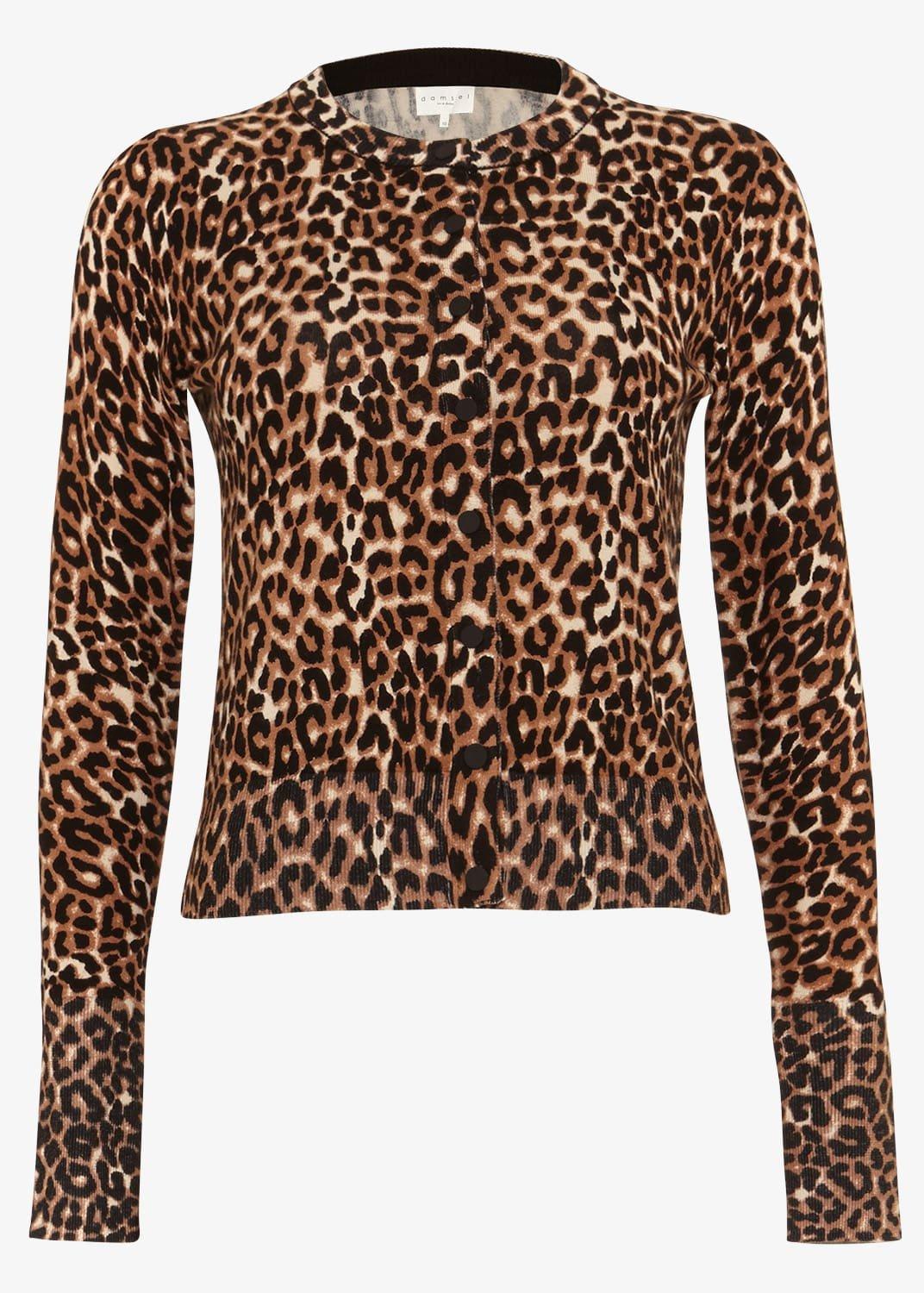 Annie Animal Print Cardigan