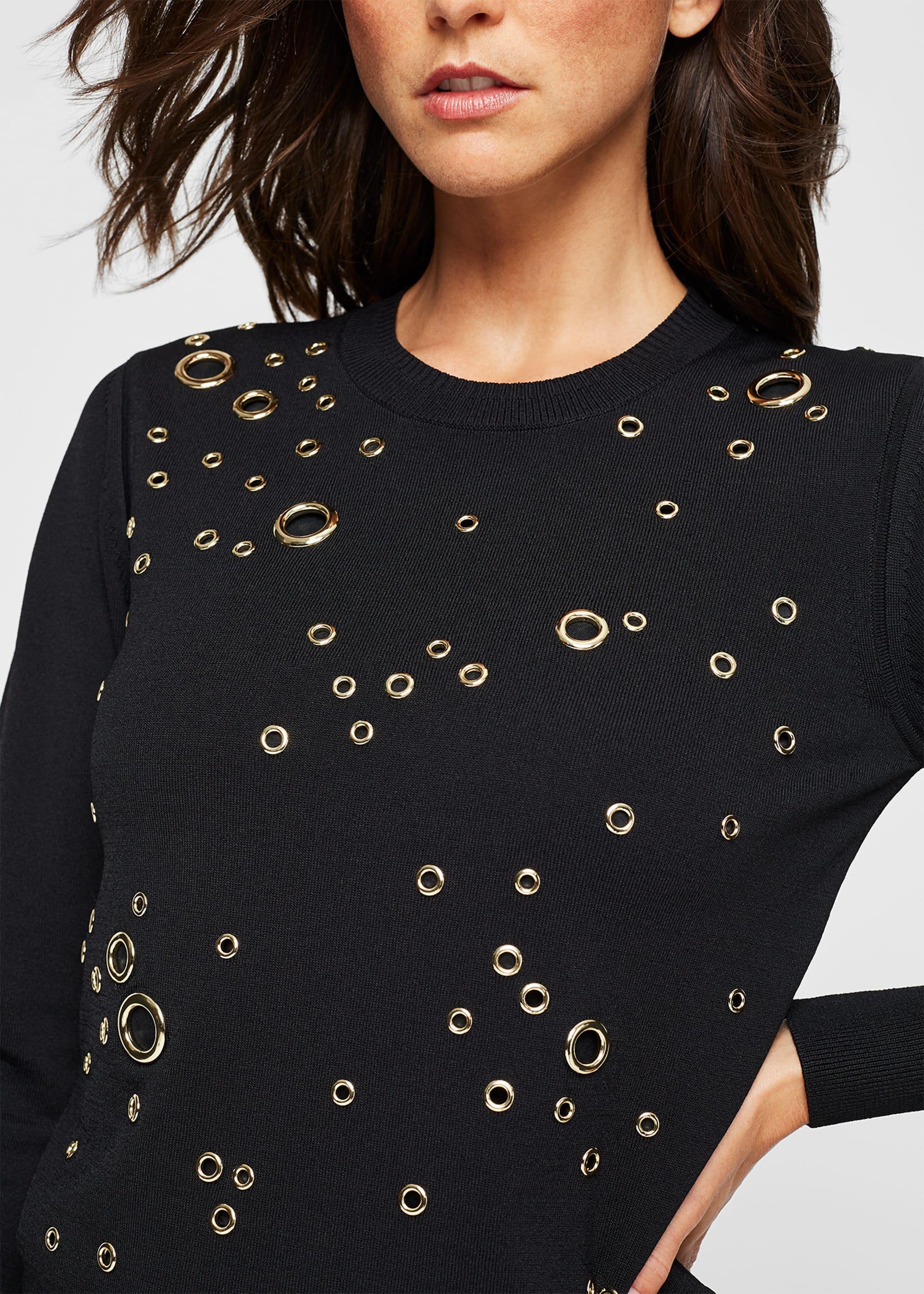 Rina Eyelet Knit Jumper