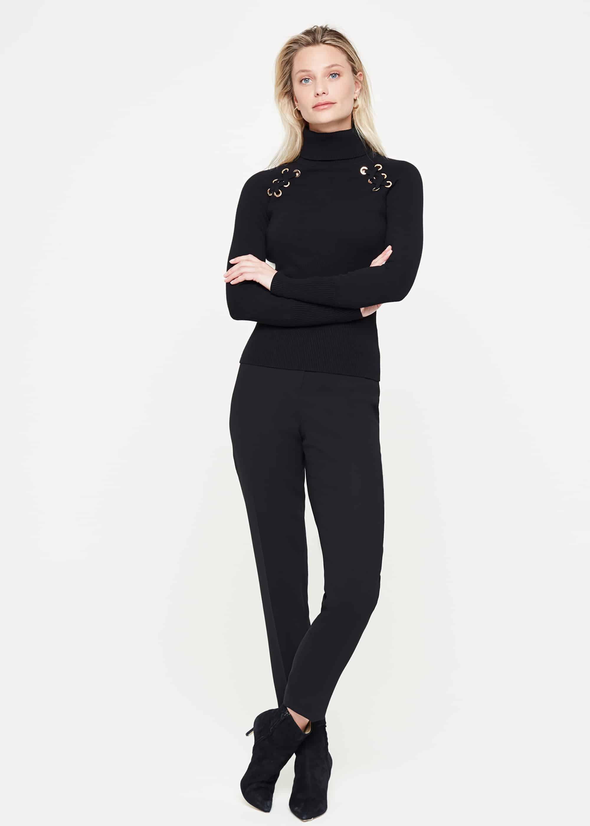 Angelo Eyelet Knit Jumper