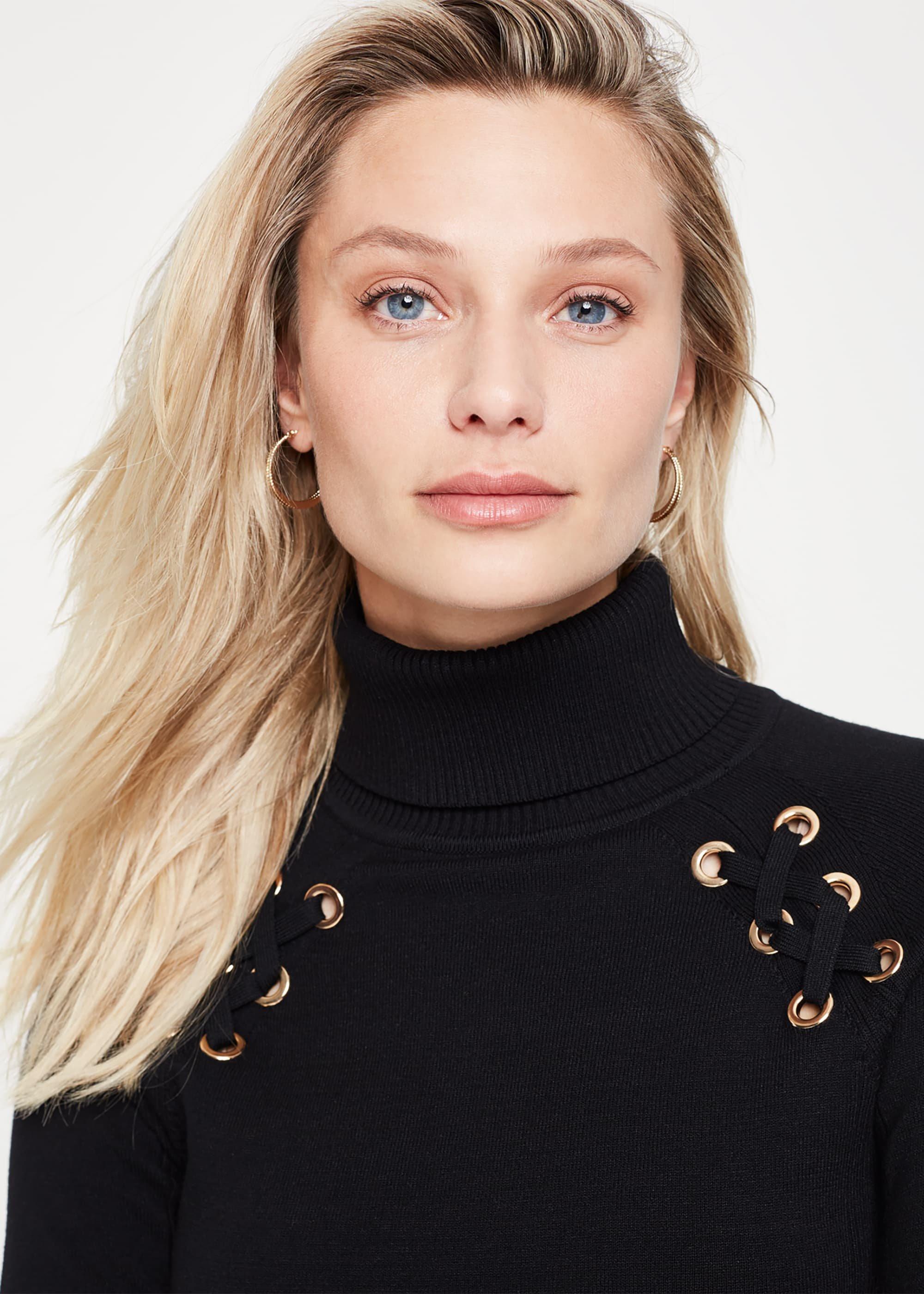 Angelo Eyelet Knit Jumper