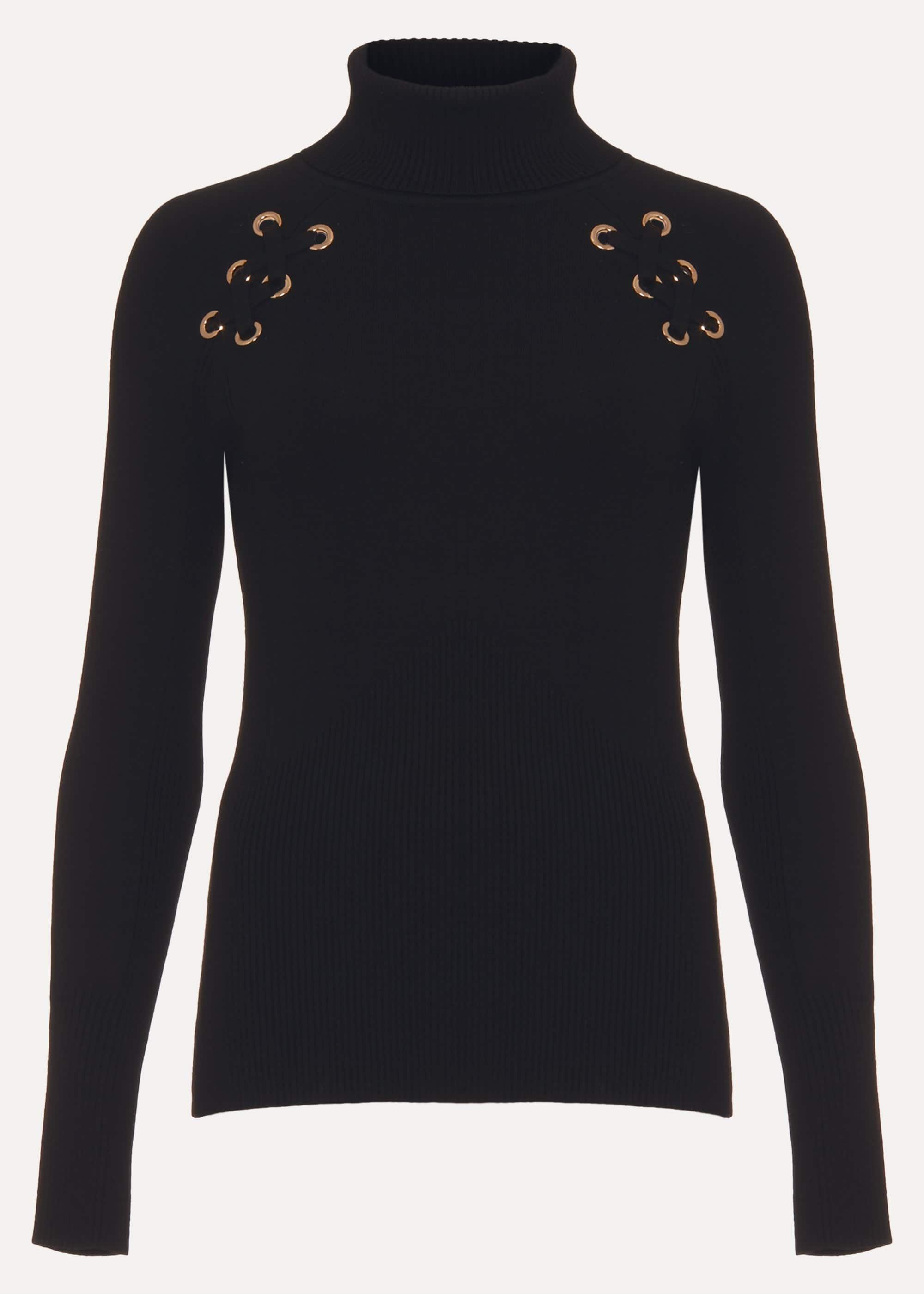 Angelo Eyelet Knit Jumper