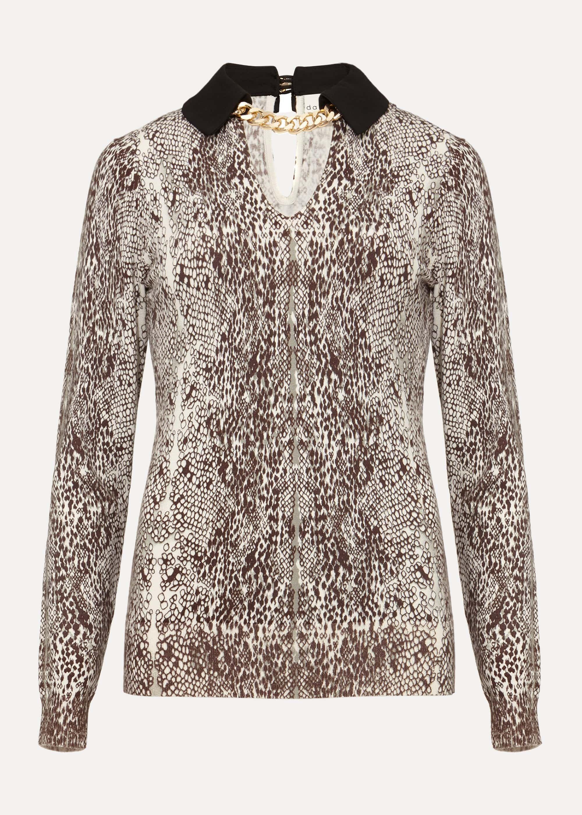 Corbin Snake Knit Jumper