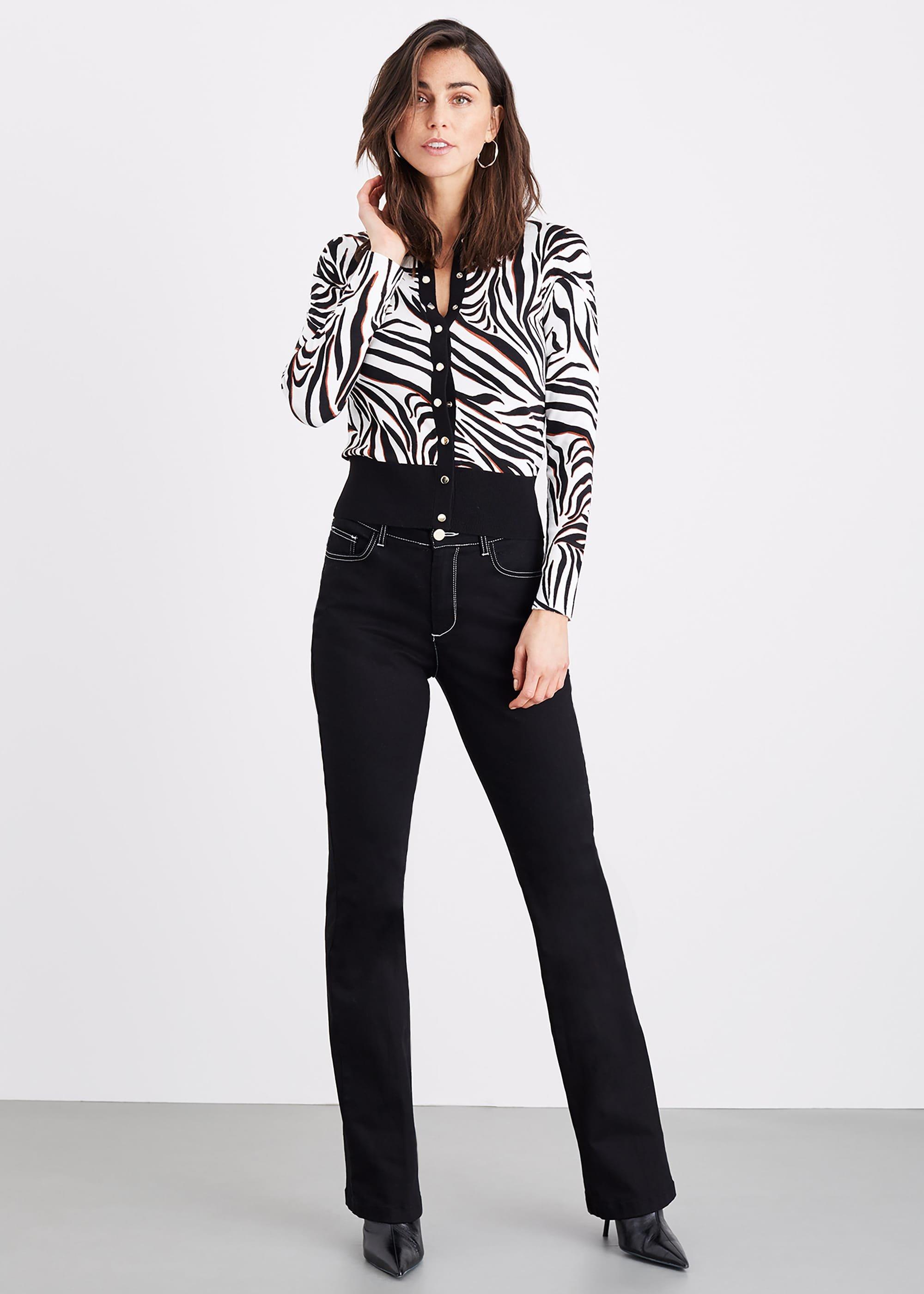 Desi Zebra Cardigan