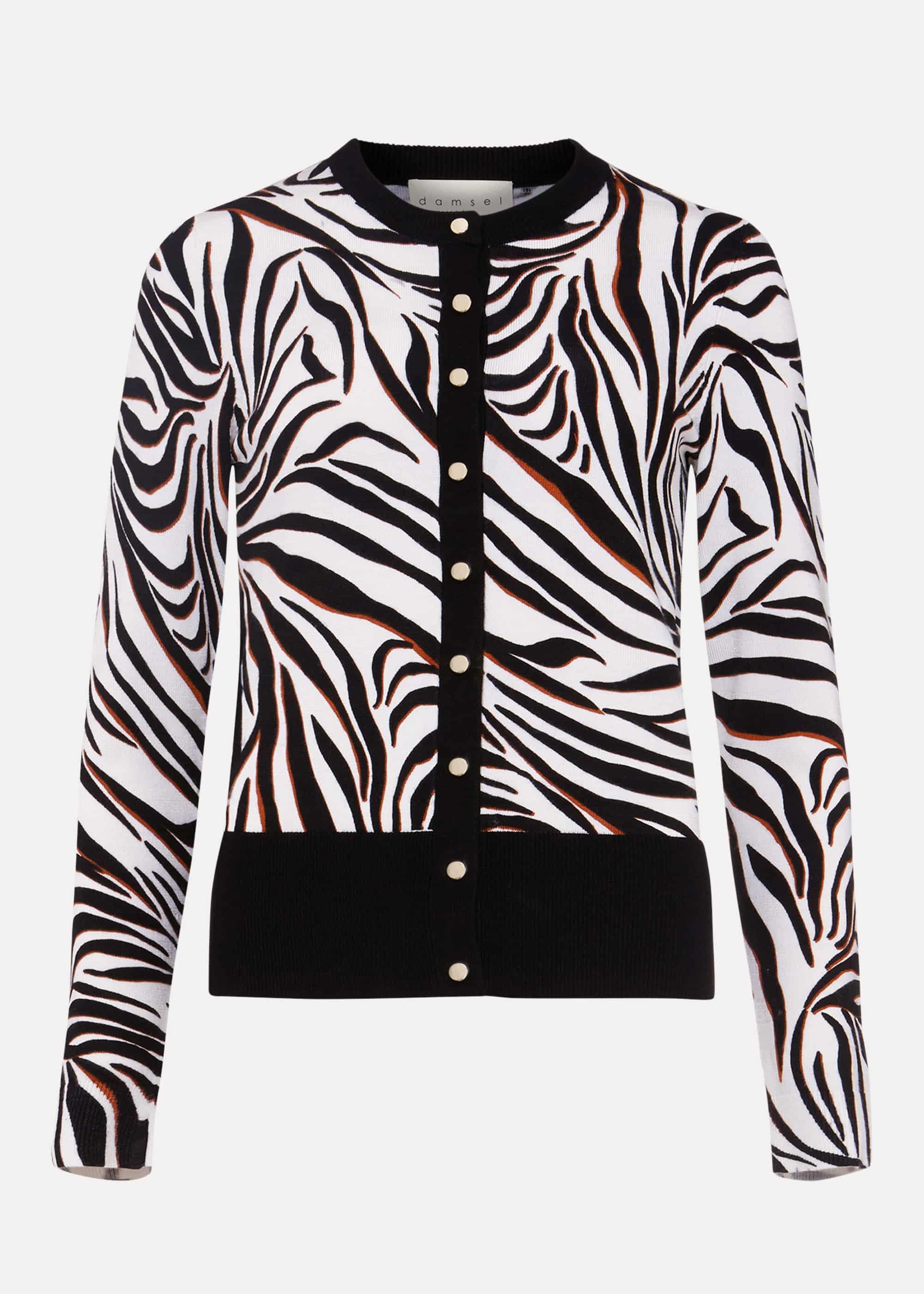 Desi Zebra Cardigan