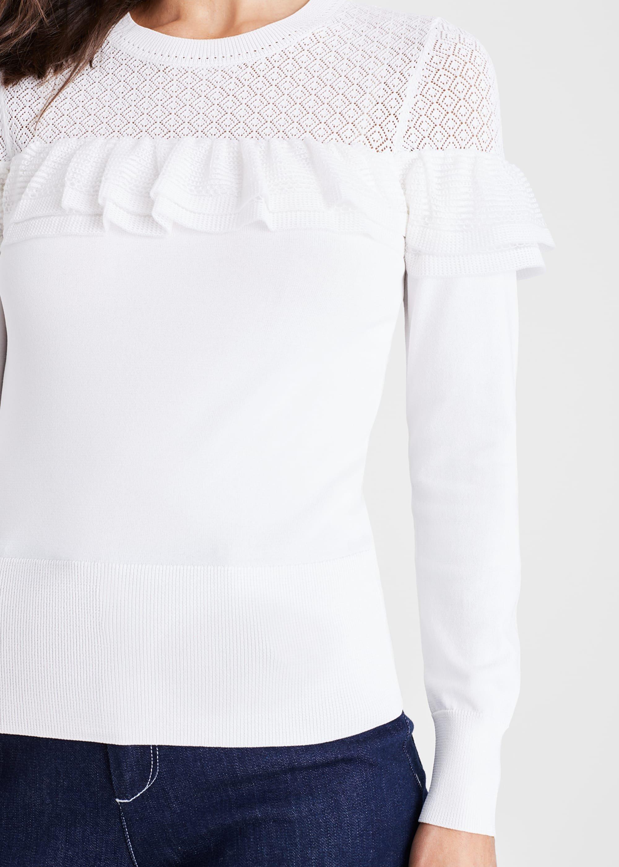 Hefina Frill Knit Jumper