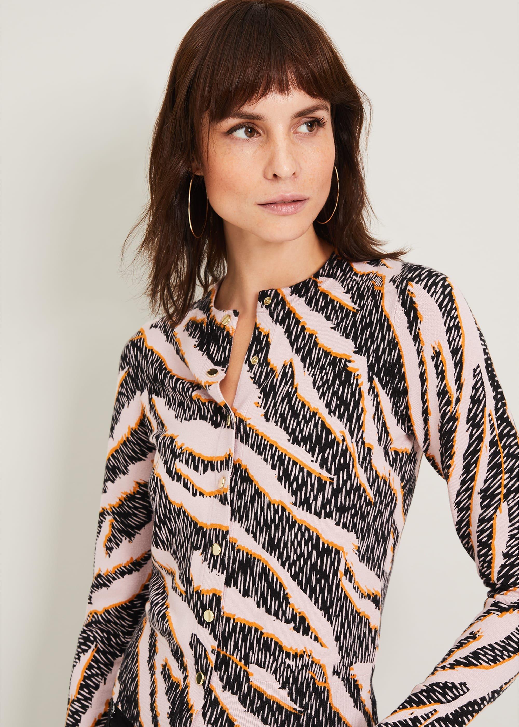 Zaria Zebra Cardigan