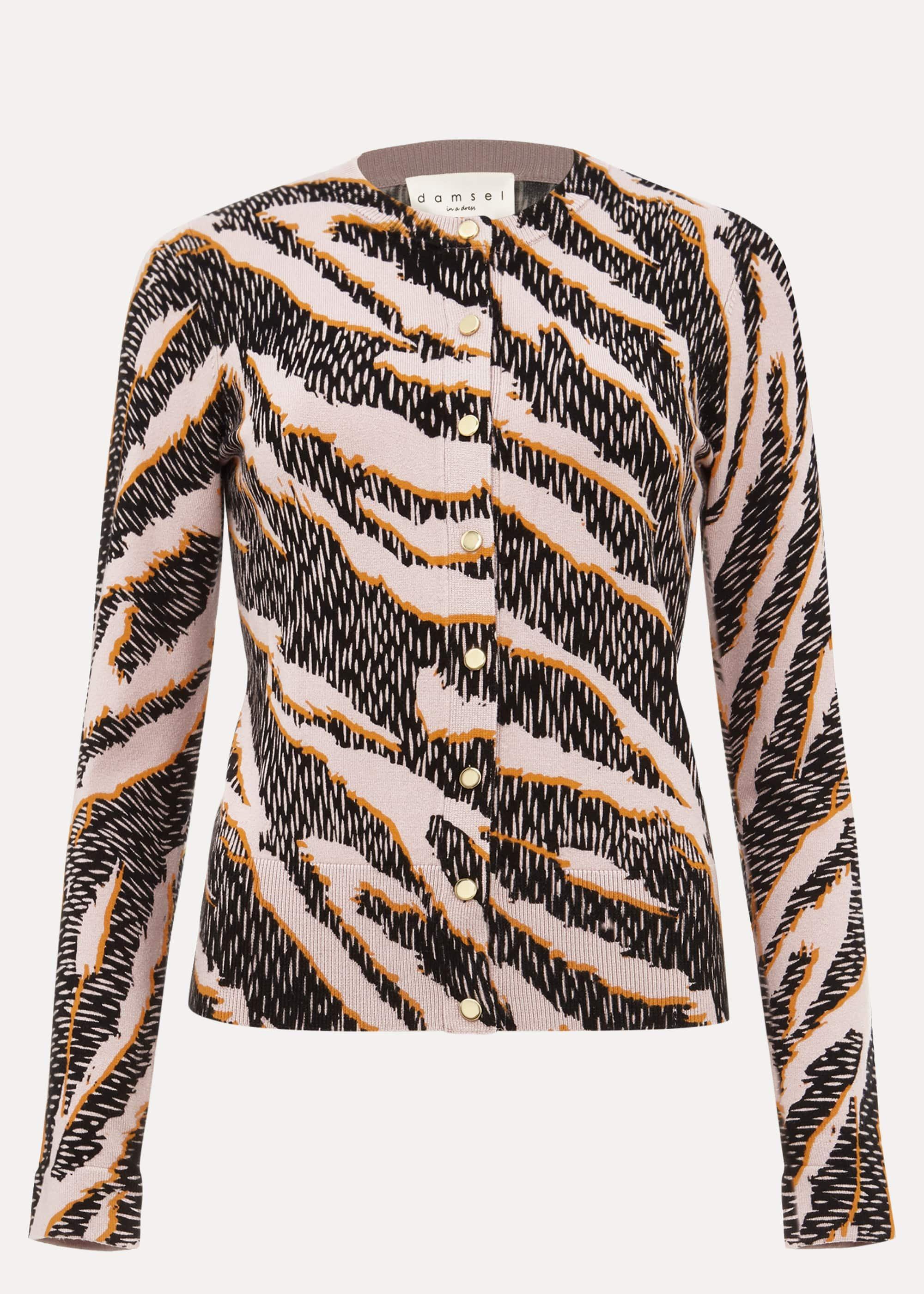 Zaria Zebra Cardigan
