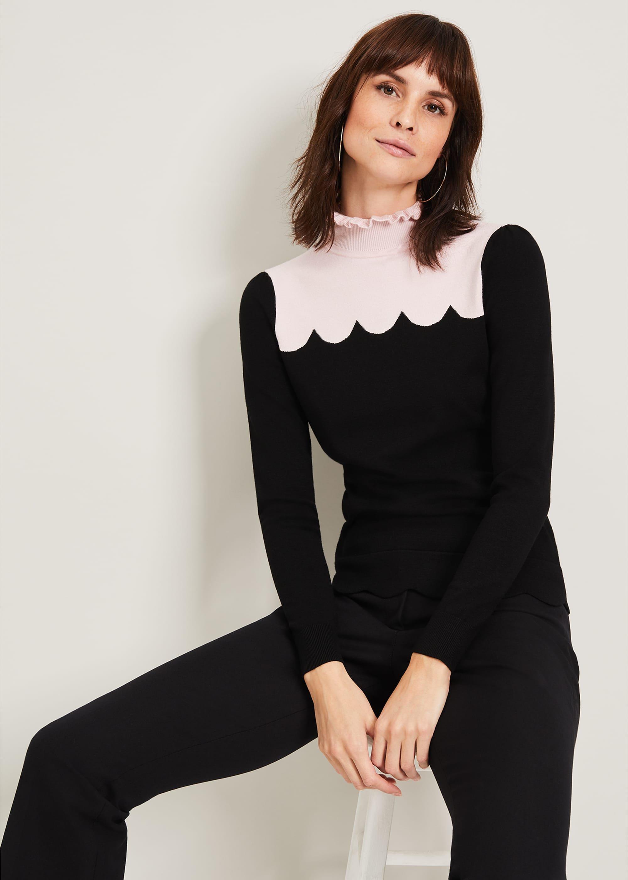 Averie Colourblock Knit Top